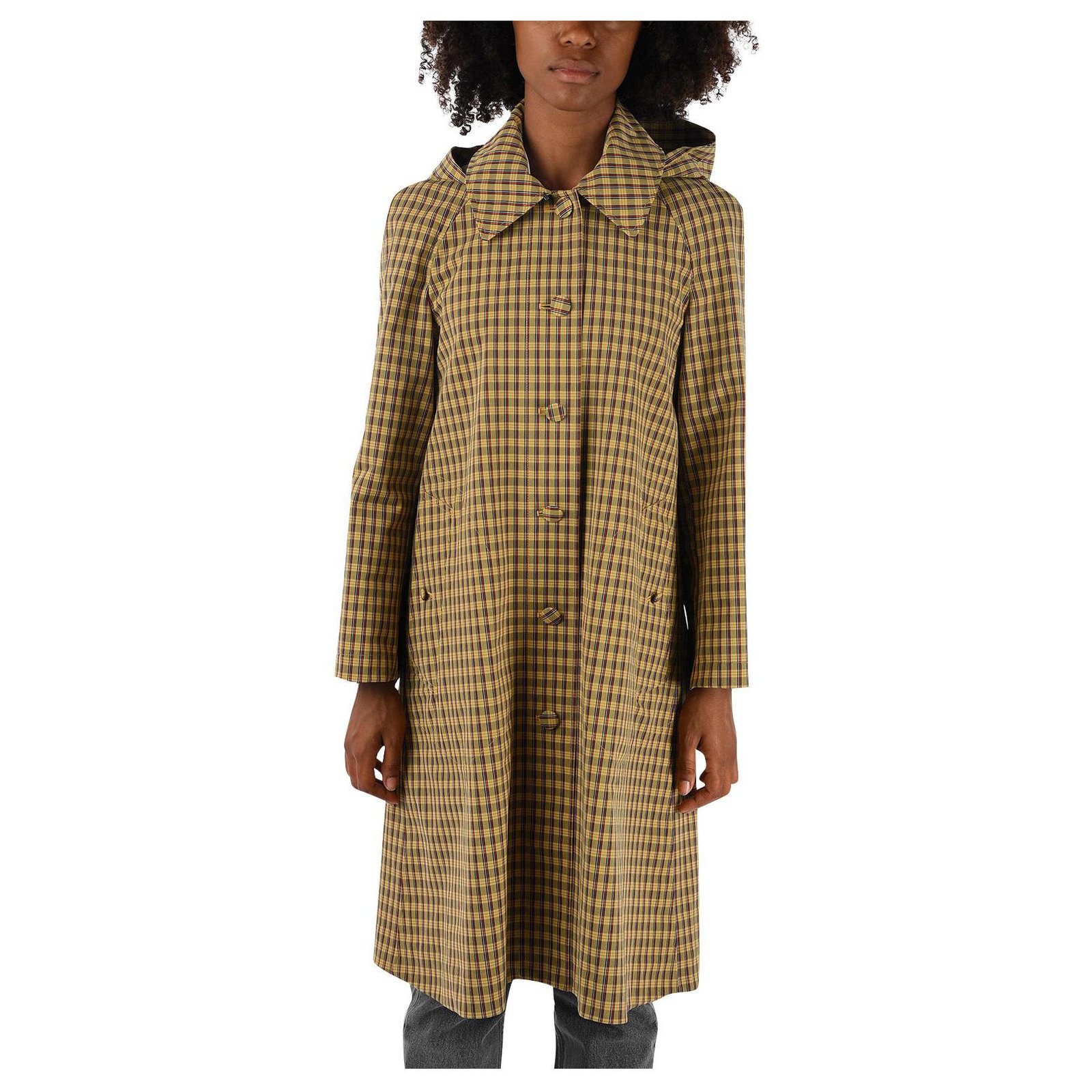burberry trench coat plaid