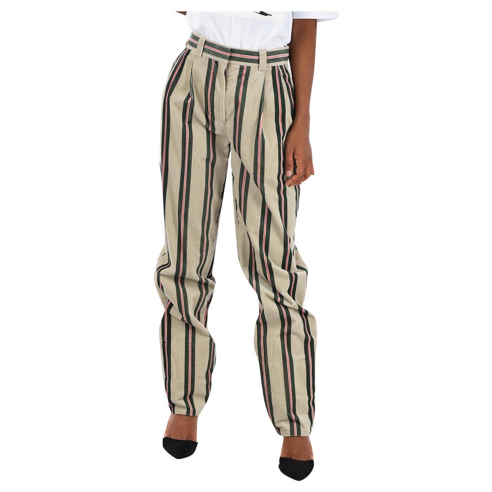 burberry striped pants