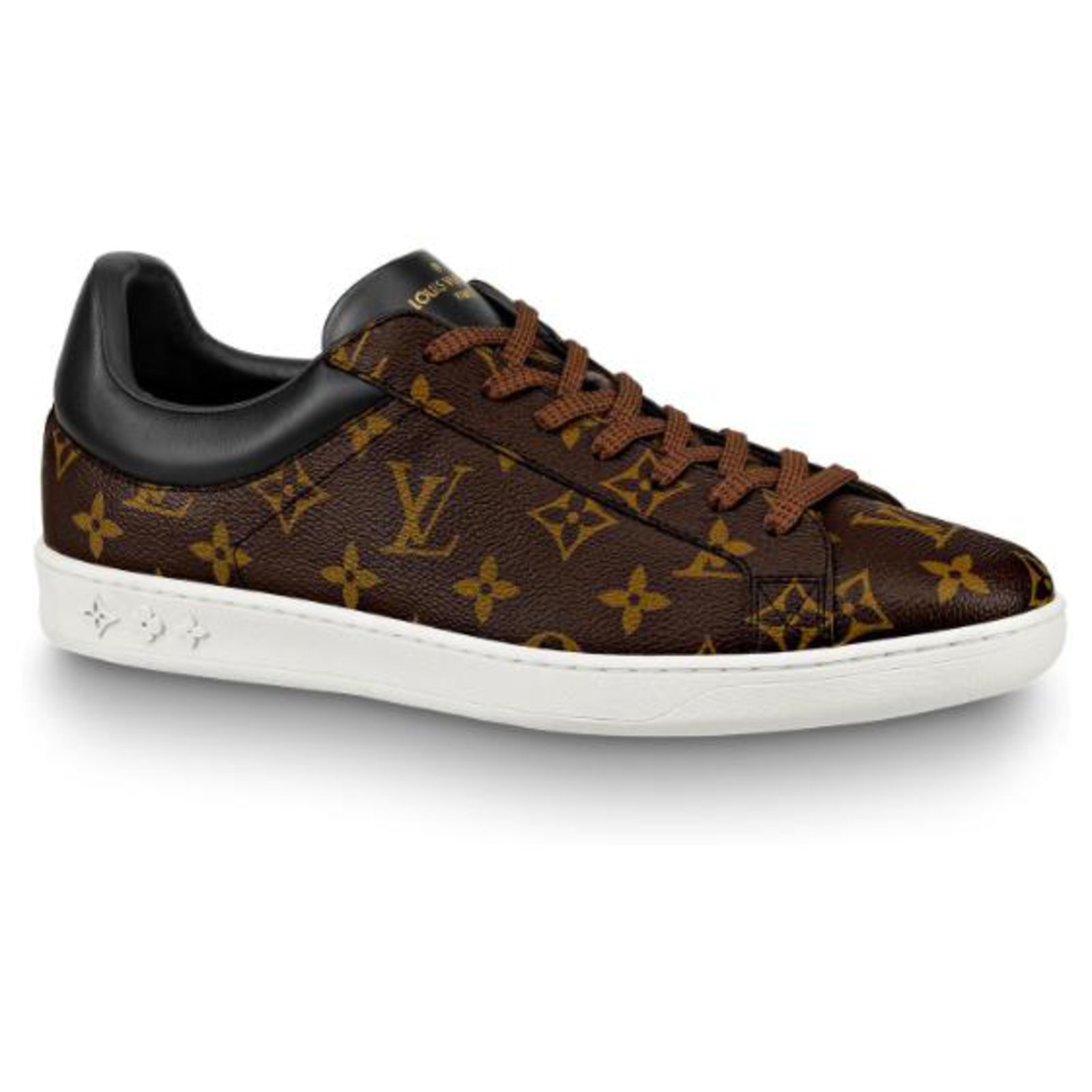 Luxembourg cloth low trainers Louis Vuitton Multicolour size 10 UK in Cloth  - 31021746