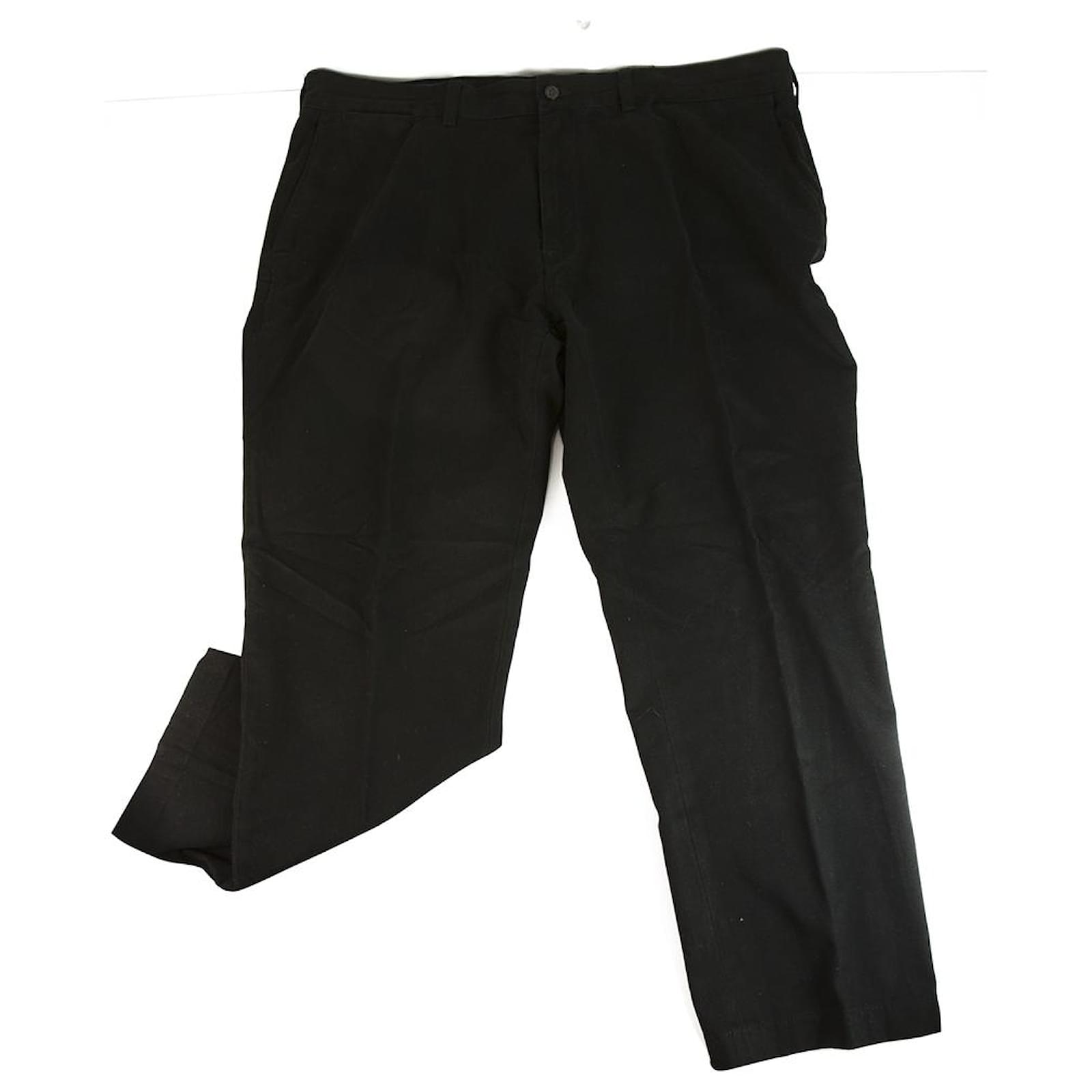 Polo Ralph Lauren Polo Uomo in cotone nero Pantaloni casual Taglia 40 / 34  ref.190590 - Joli Closet