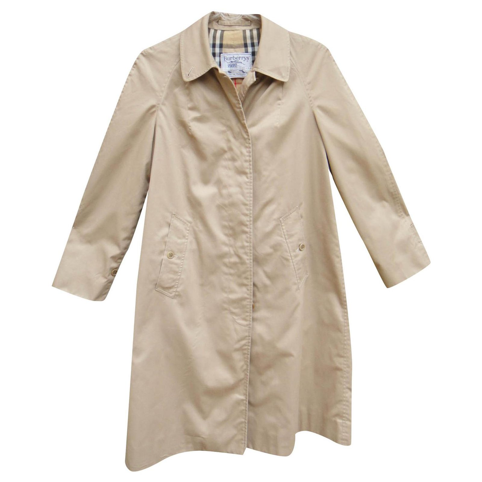 Trench coats Cotton,Polyester 