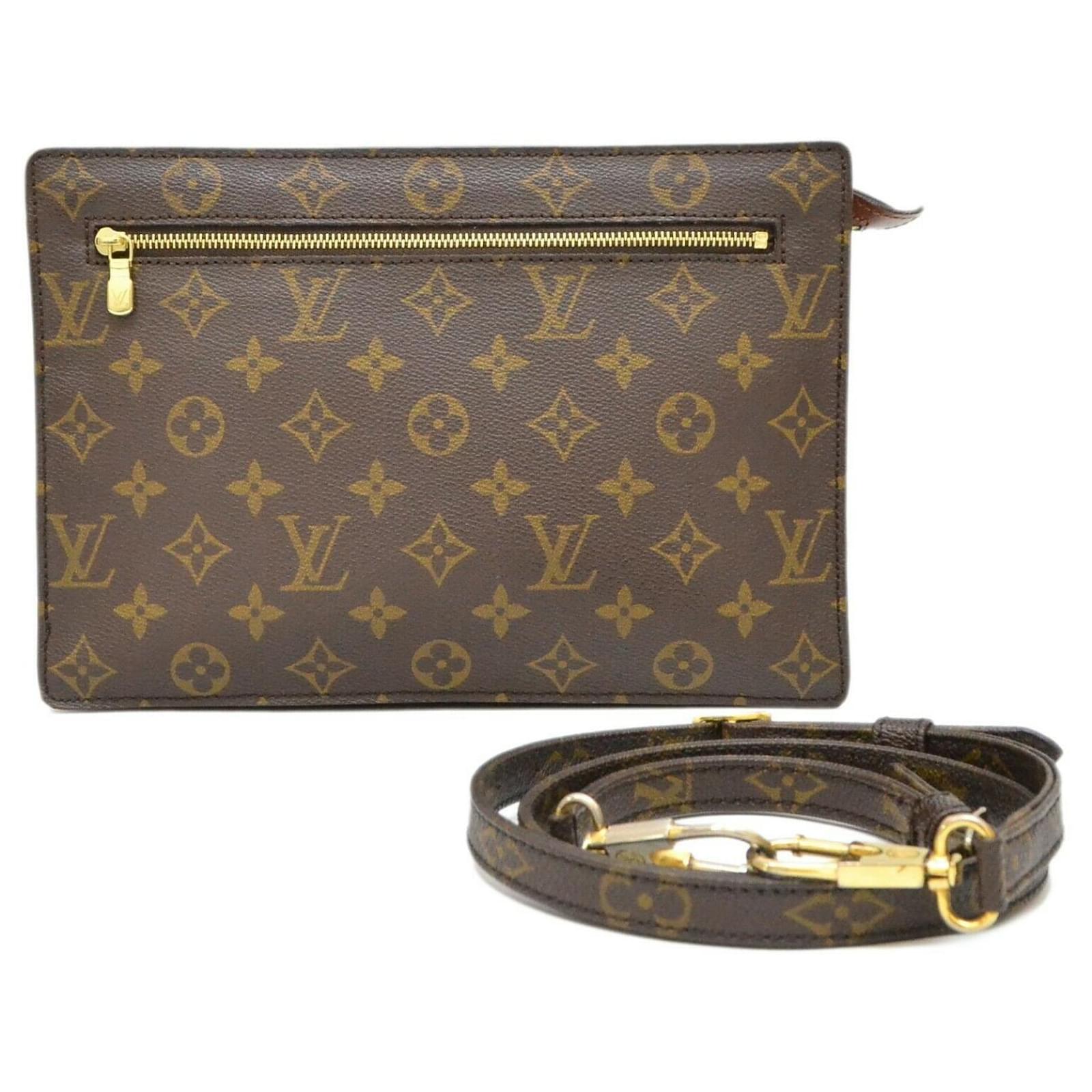 Louis Vuitton Enghien Brown Cloth ref.191056 - Joli Closet