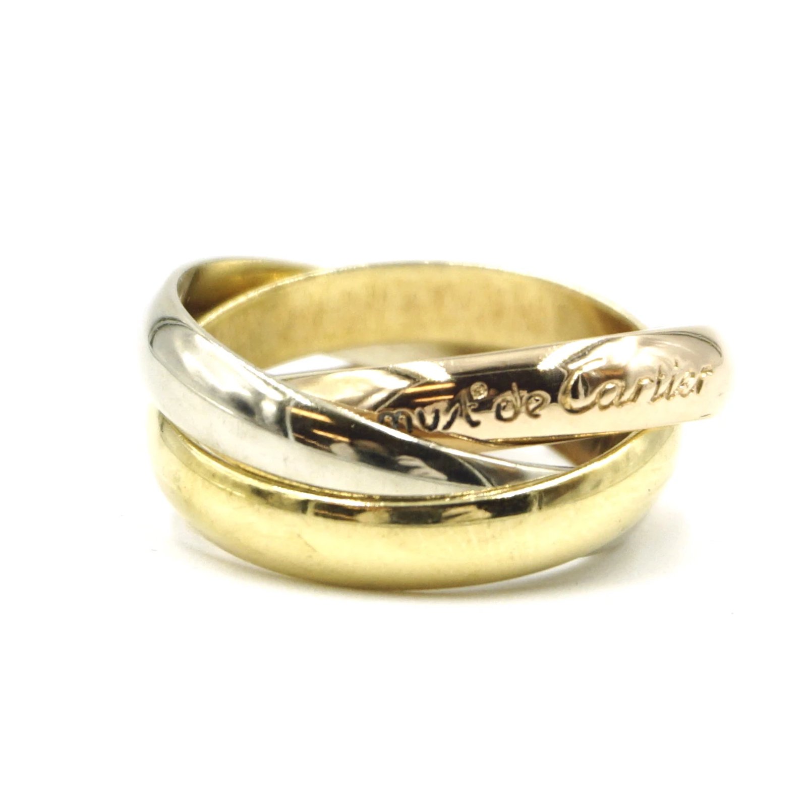 cartier trinity ring size 47