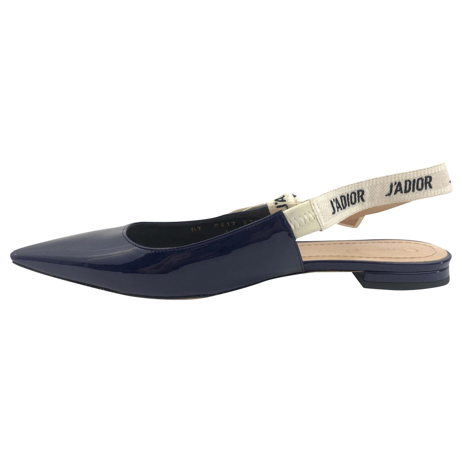 navy patent leather flats