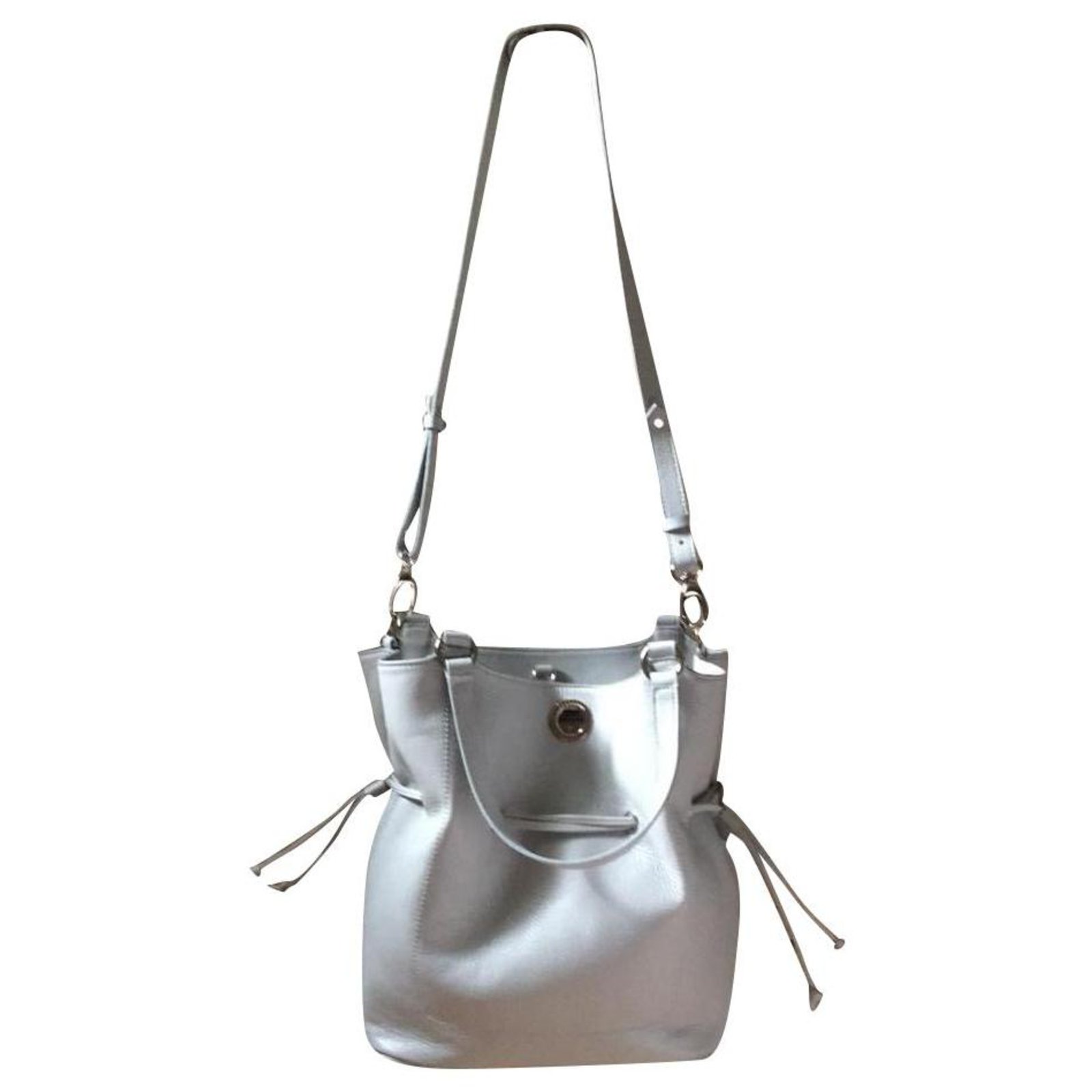 Autre Lamarthe bag Grey Leather ref.191346 - Joli Closet