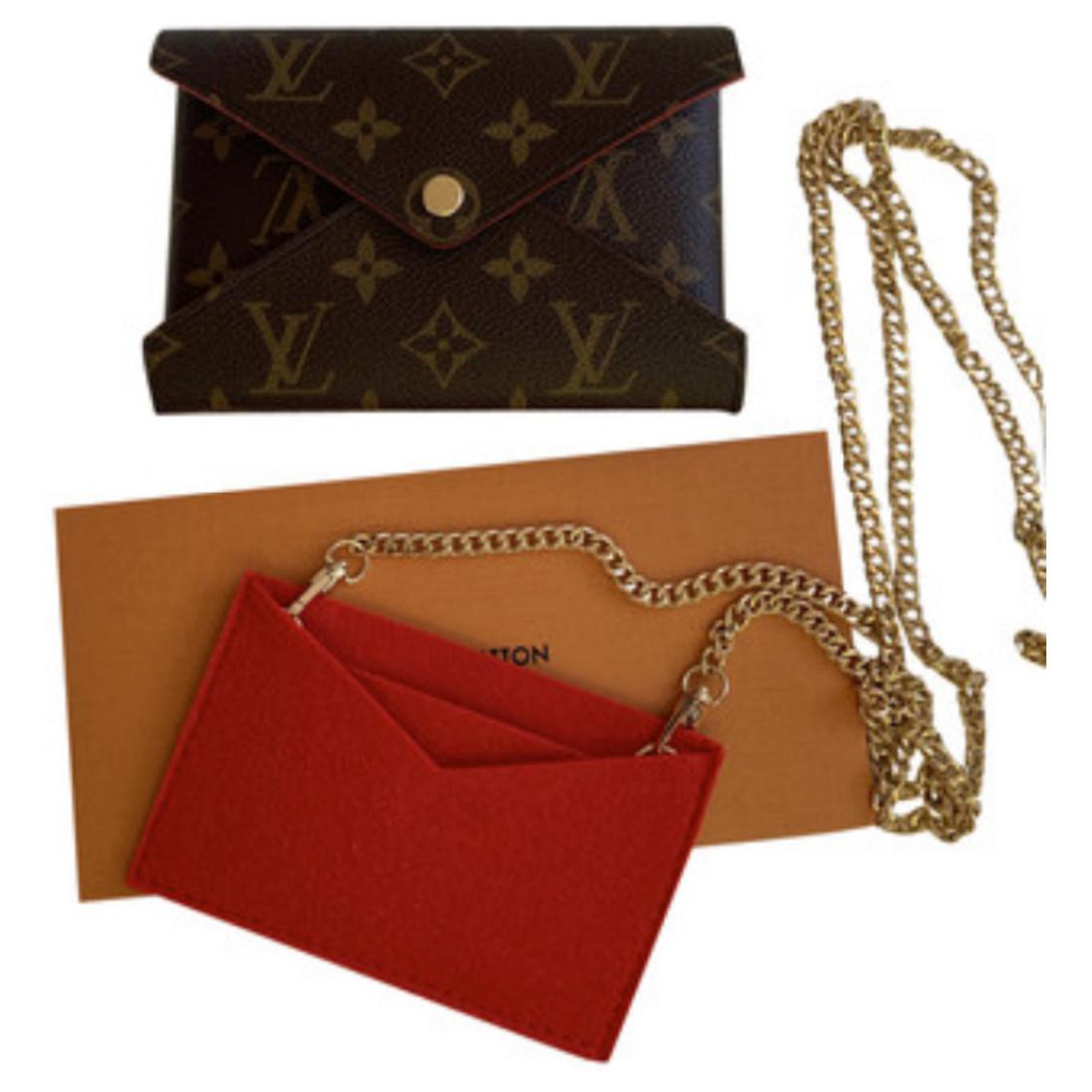 Kirigami cloth clutch bag Louis Vuitton Multicolour in Cloth - 36163661
