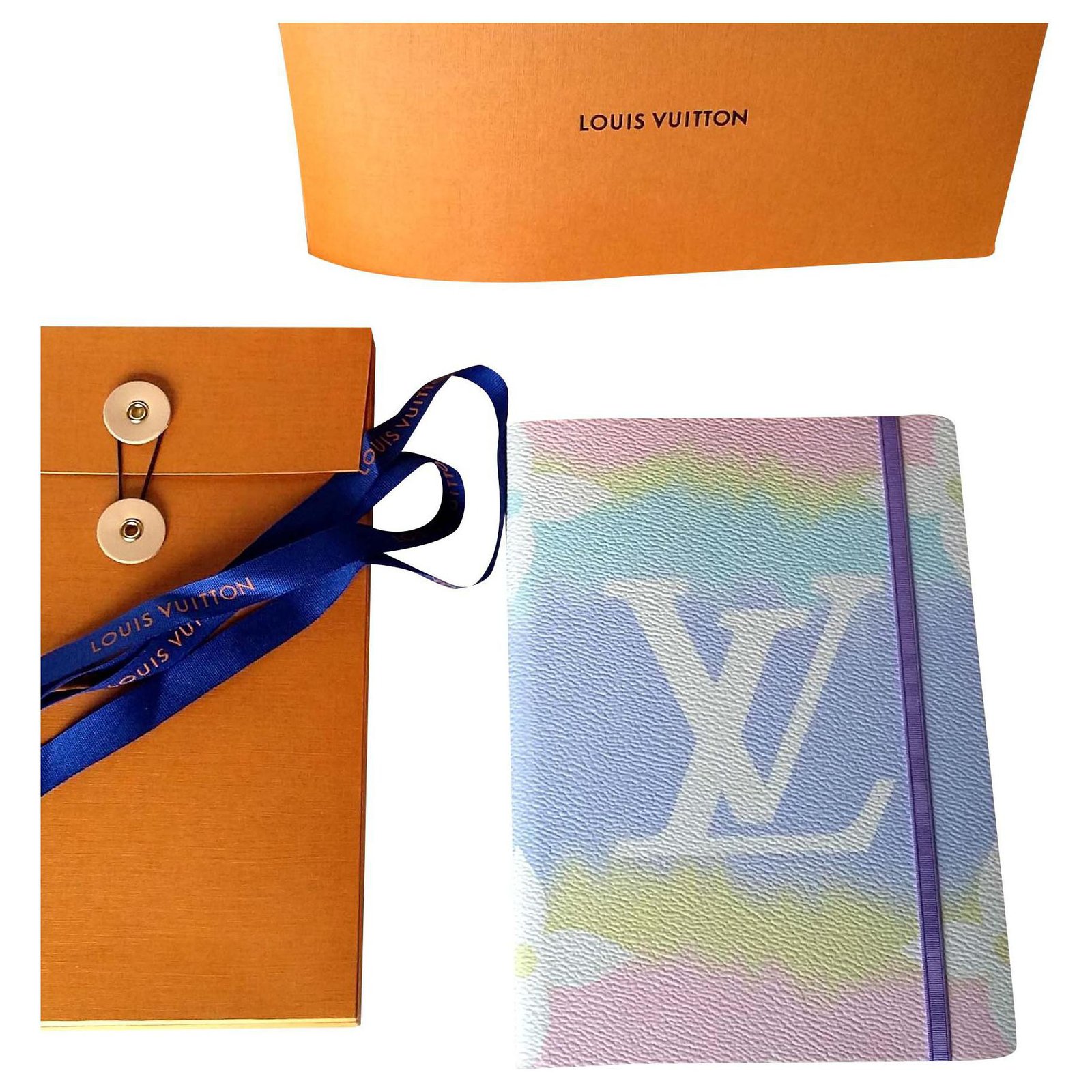 Louis Vuitton Clémence LV Escale notebook Pink Cloth ref.191741