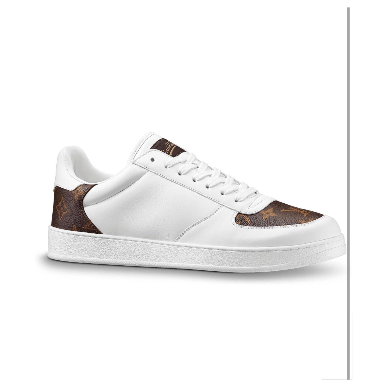 Louis Vuitton Unisex White Leather and Suede LV Run Away Sneakers, UK – V &  G Luxe Boutique