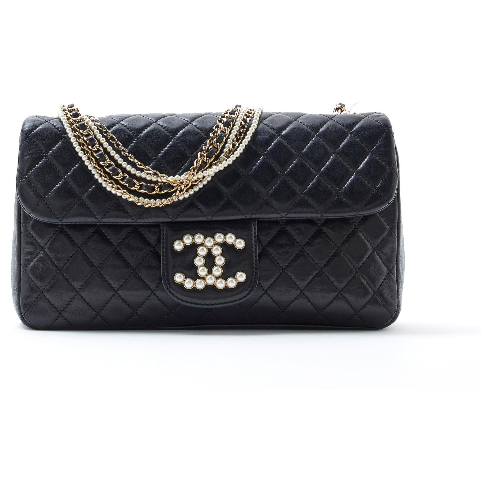 Chanel TIMELESS CLASSIC WESTMINSTER BLACK 25 Leather ref.192091
