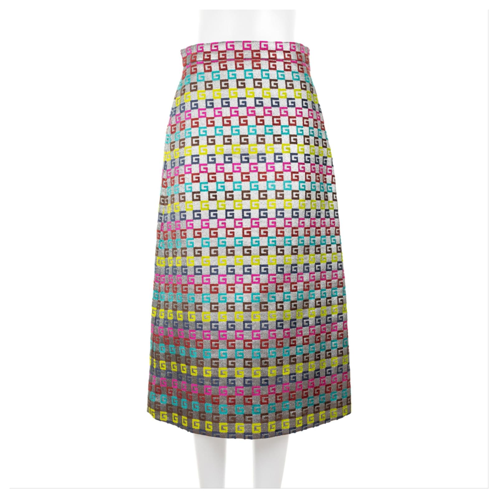 Jupe Nobody's Child, Viscose, A-Line, Multicolore, Taille 8, Très Bon état