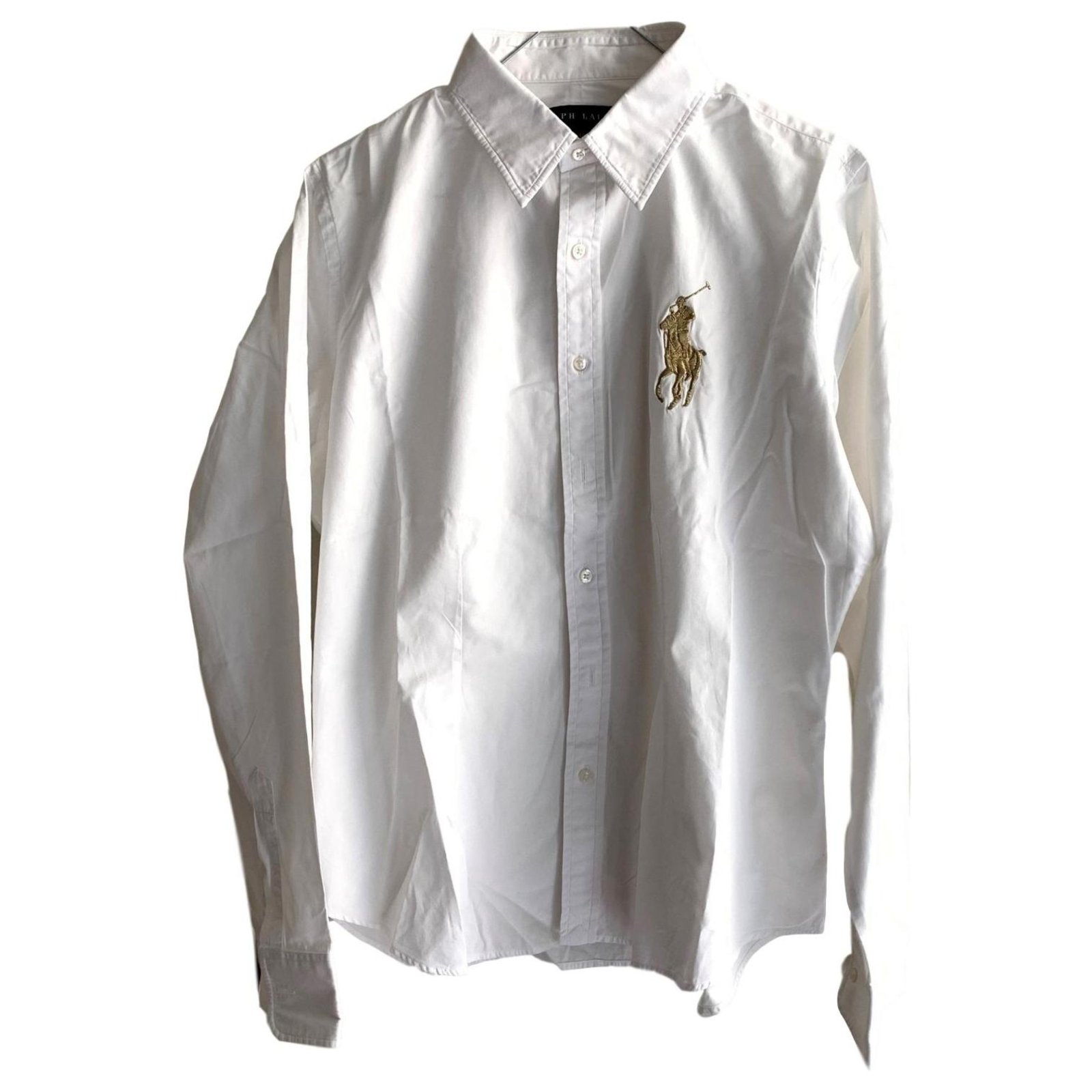 ralph lauren white blouse