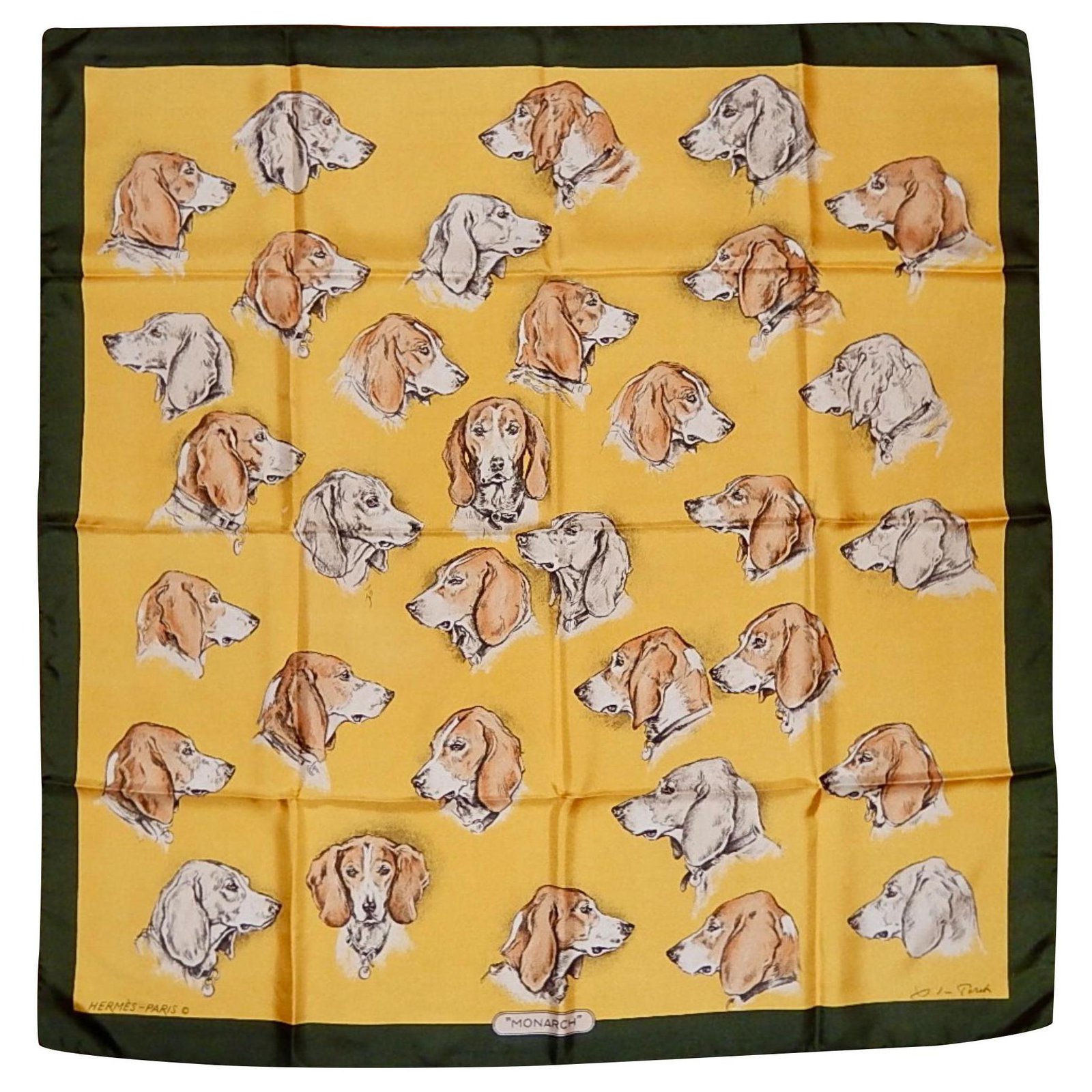 hermes monarch scarf