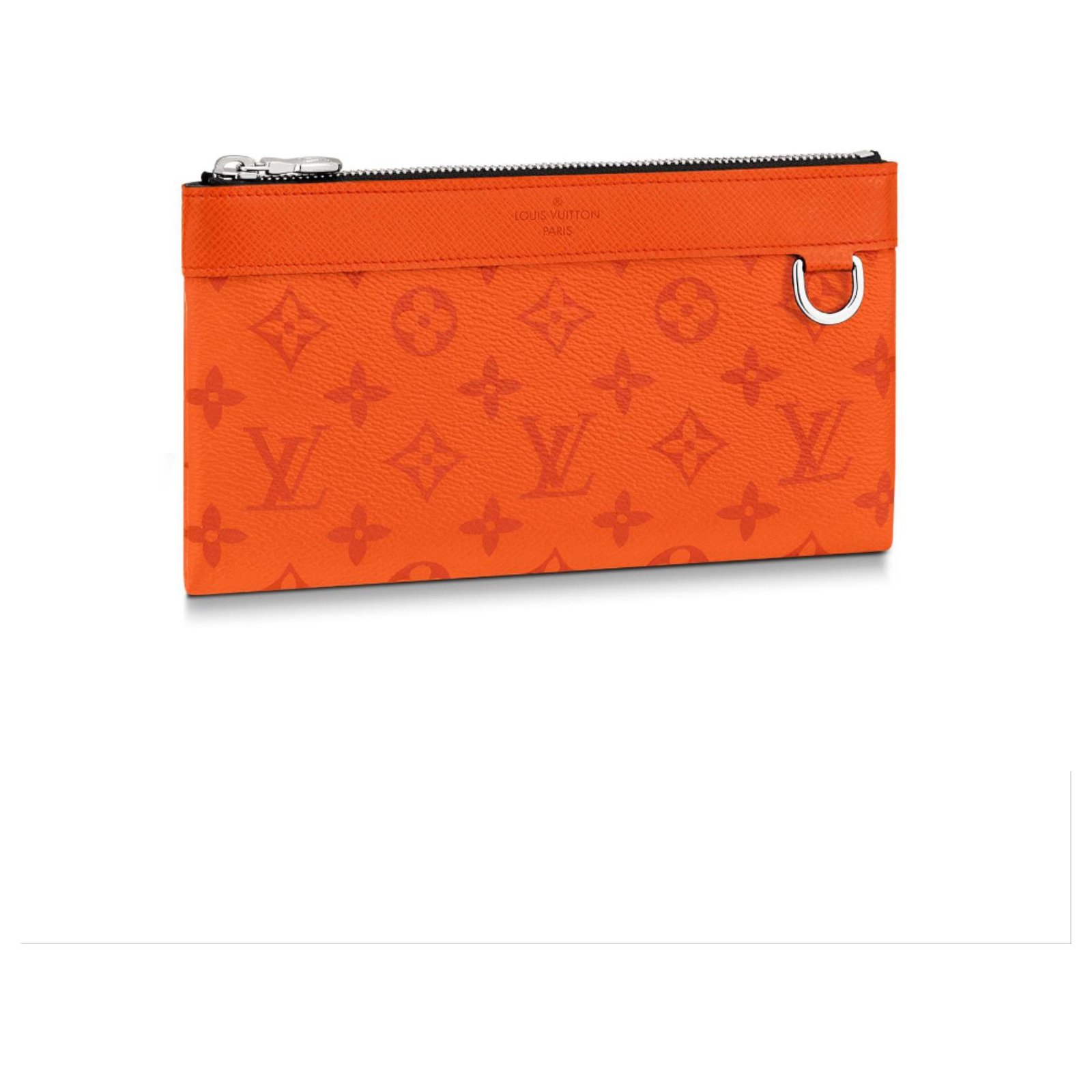 Louis Vuitton Lv Epi Pochette Mandarin Orange Clutch $366