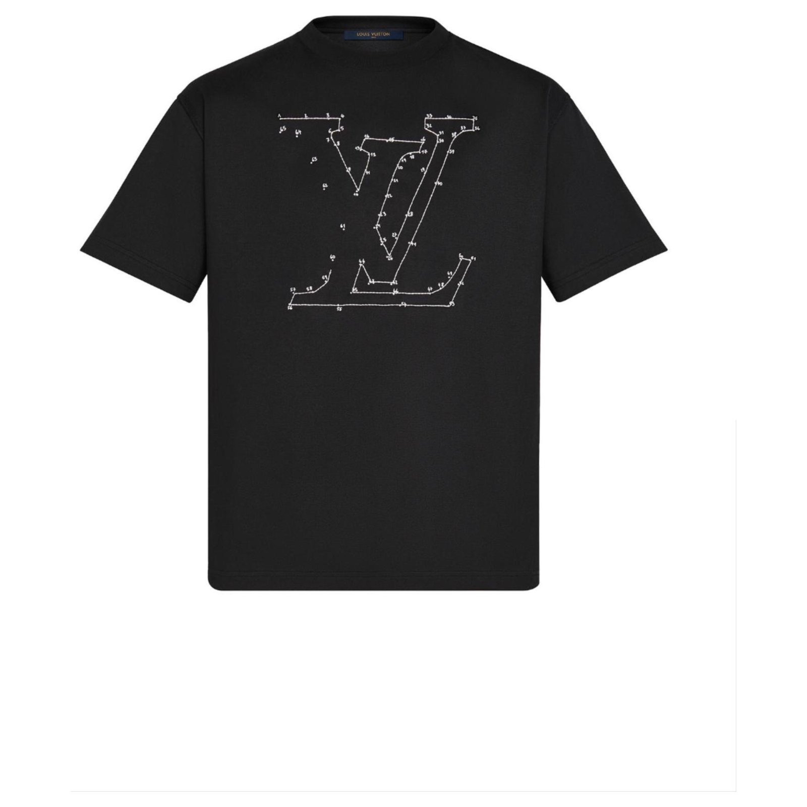 Tee shirts Louis Vuitton LV Tshirt nouveau Coton Noir ref.192430 - Joli Closet