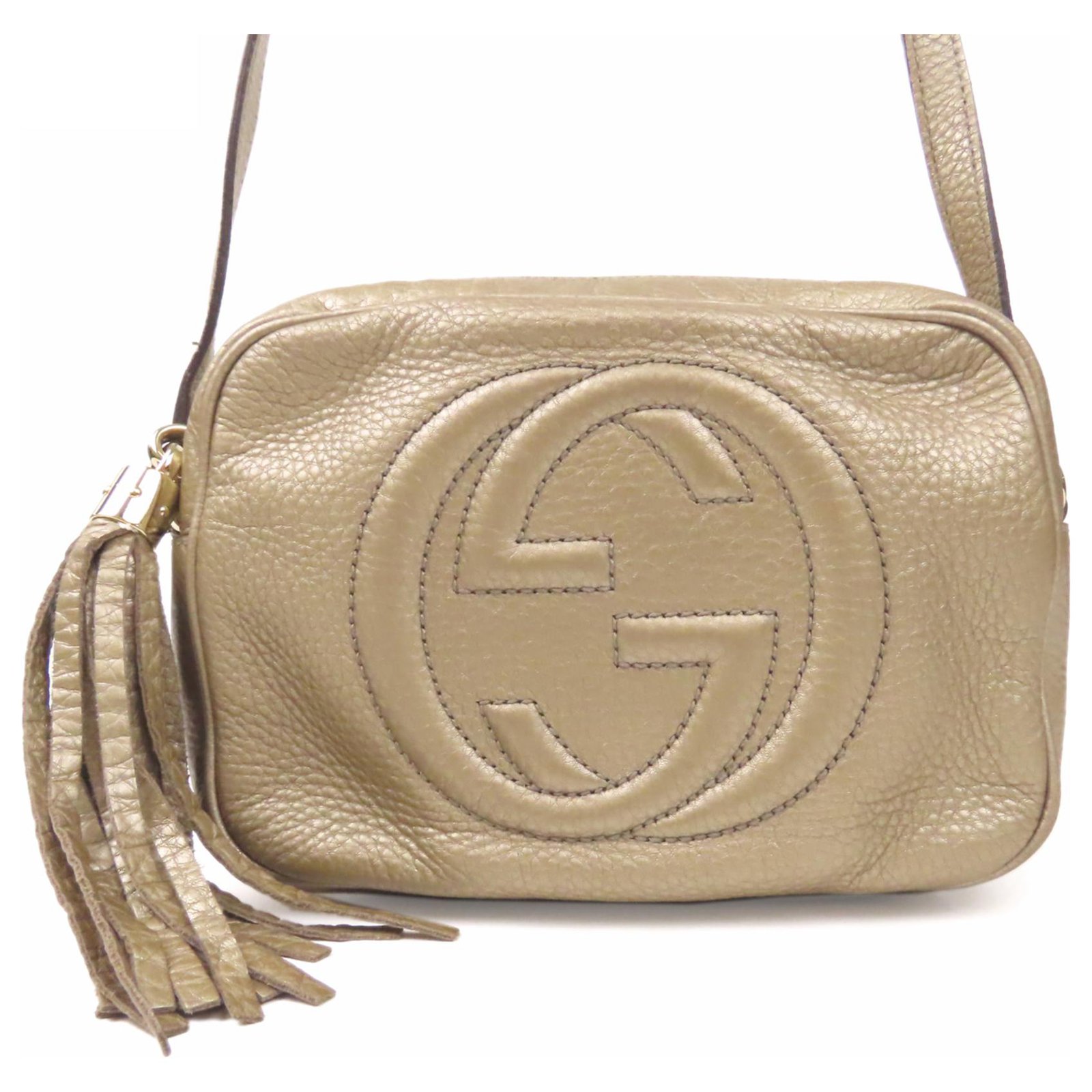 gucci gold crossbody bag