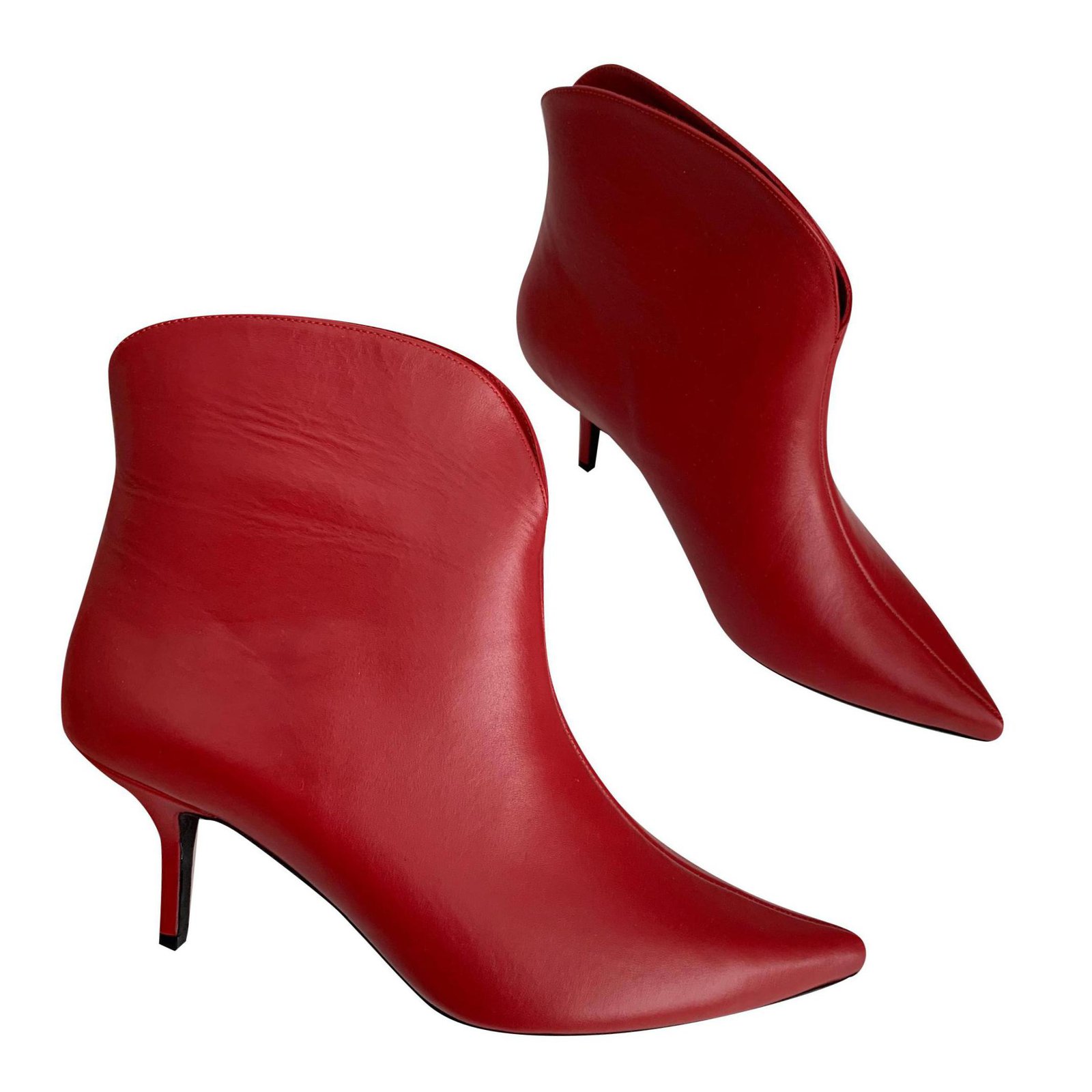 anine bing red boots