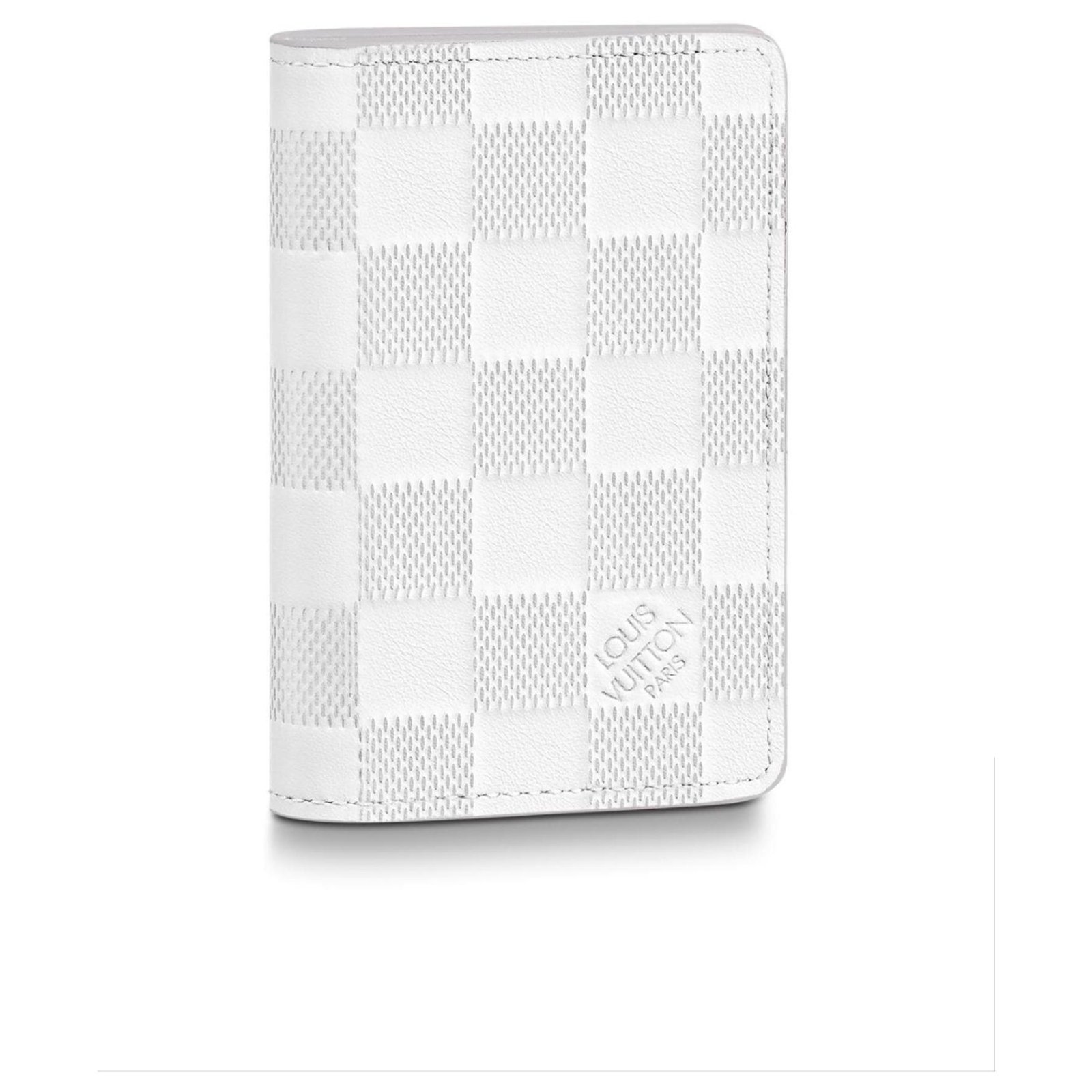 Louis Vuitton White Damier Spray Pocket Organizer – Savonches