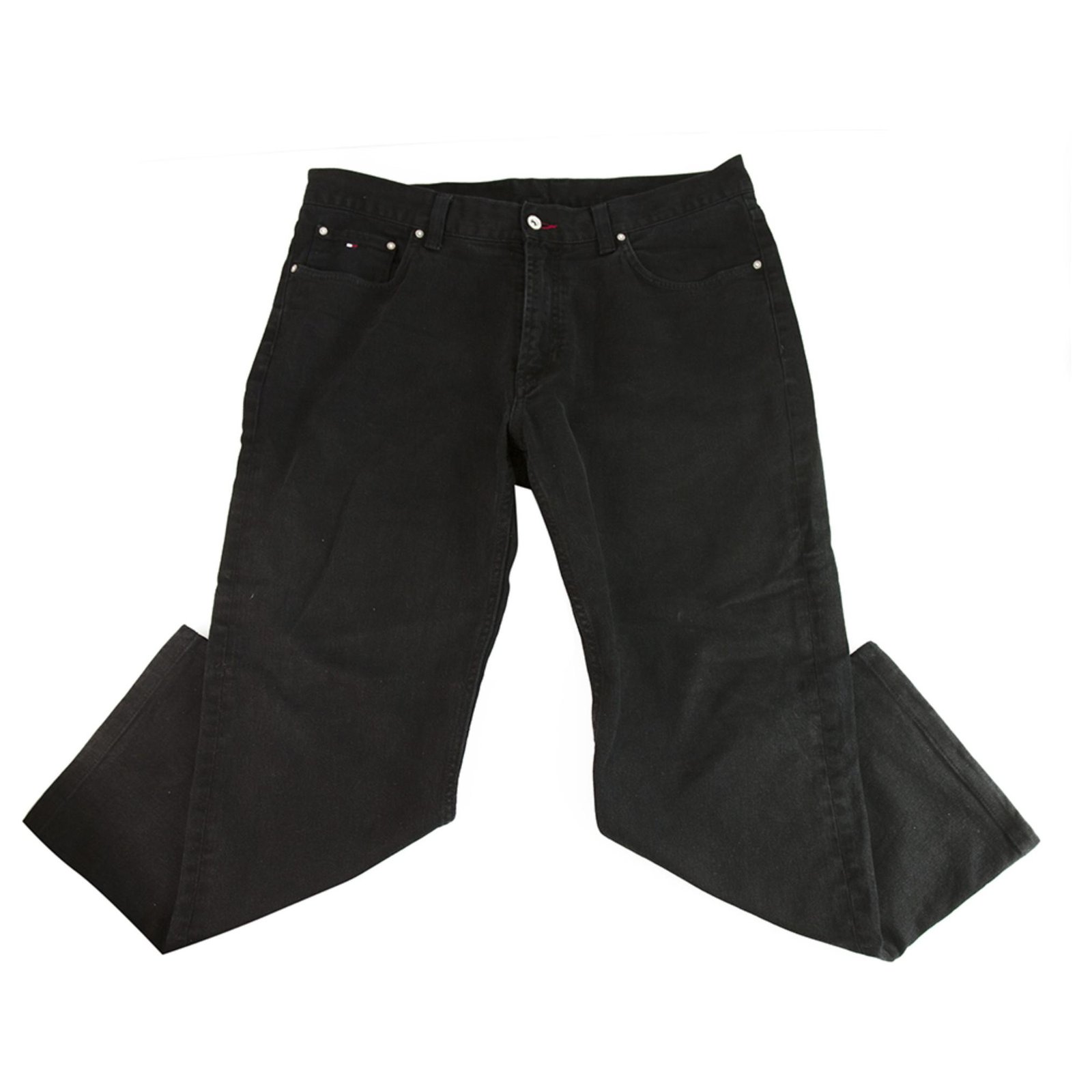 tommy hilfiger black trousers