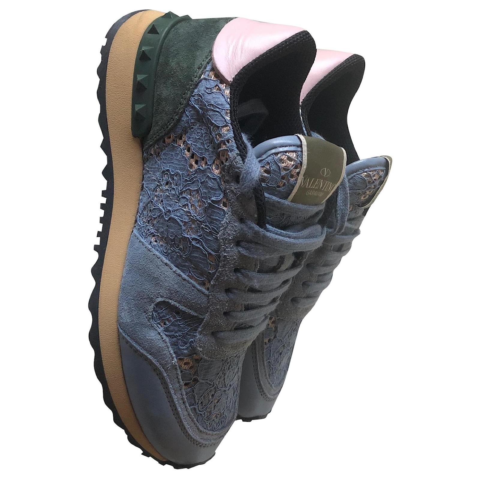 basket valentino rockstud femme