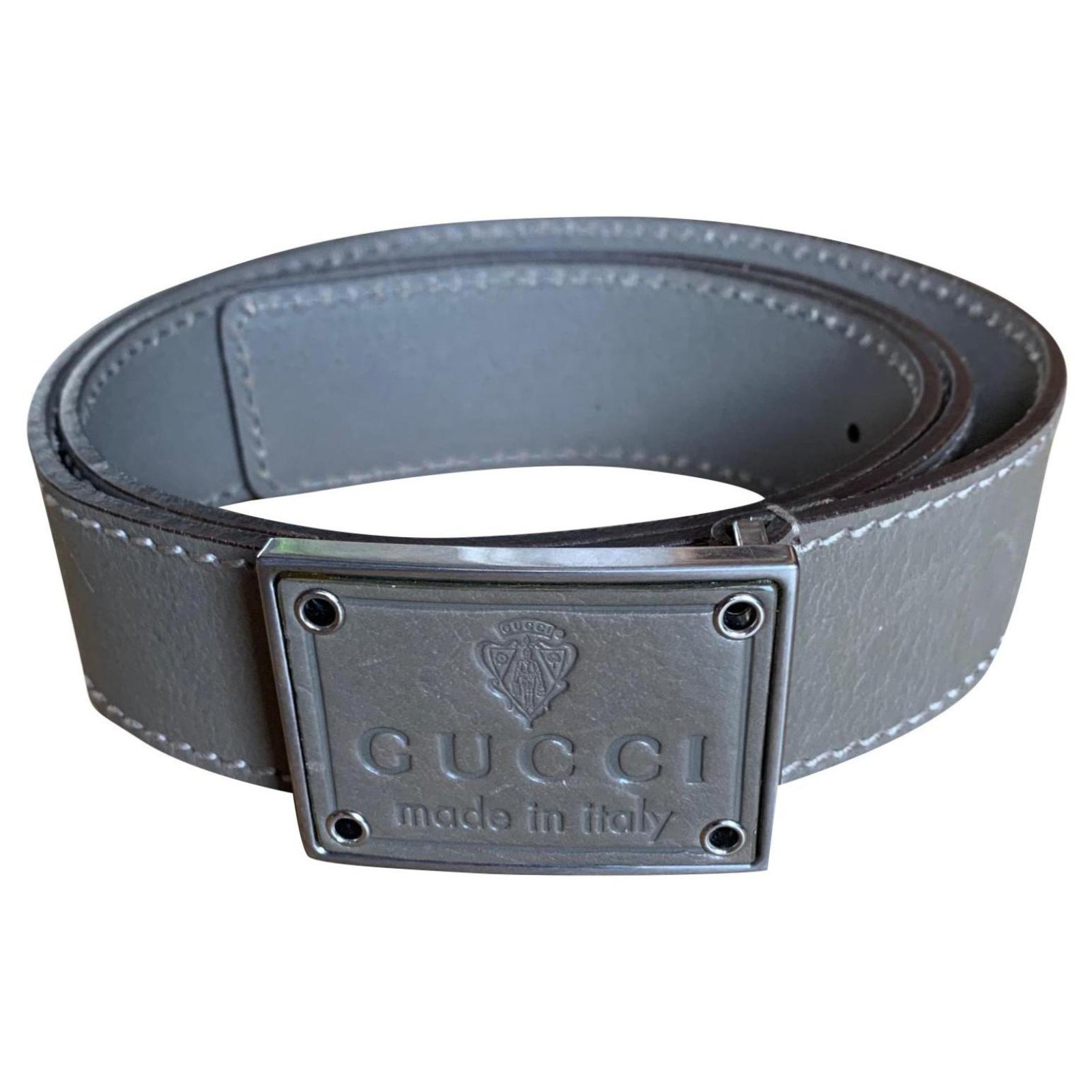 gucci belt silver hardware
