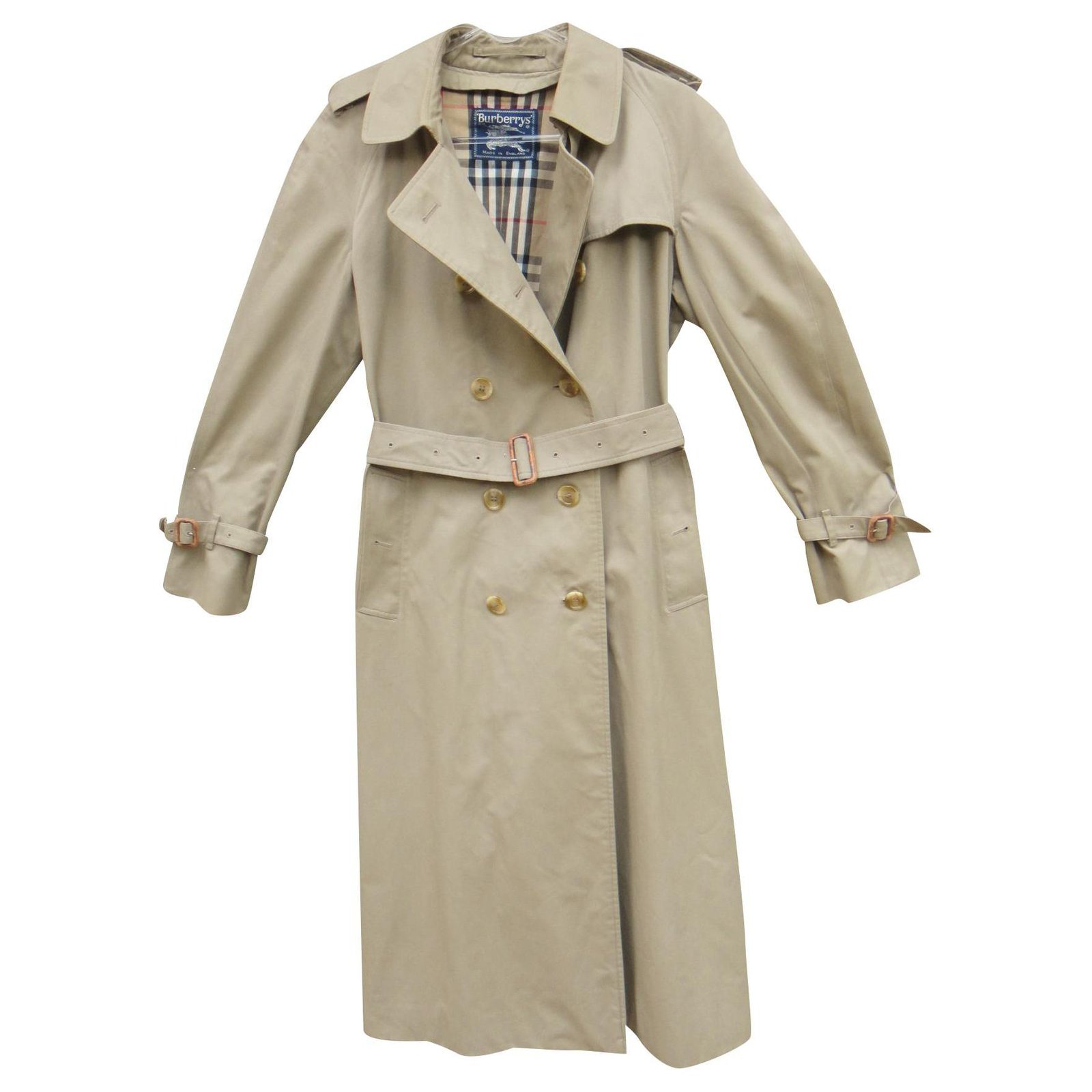 womens Burberry vintage t trench coat 
