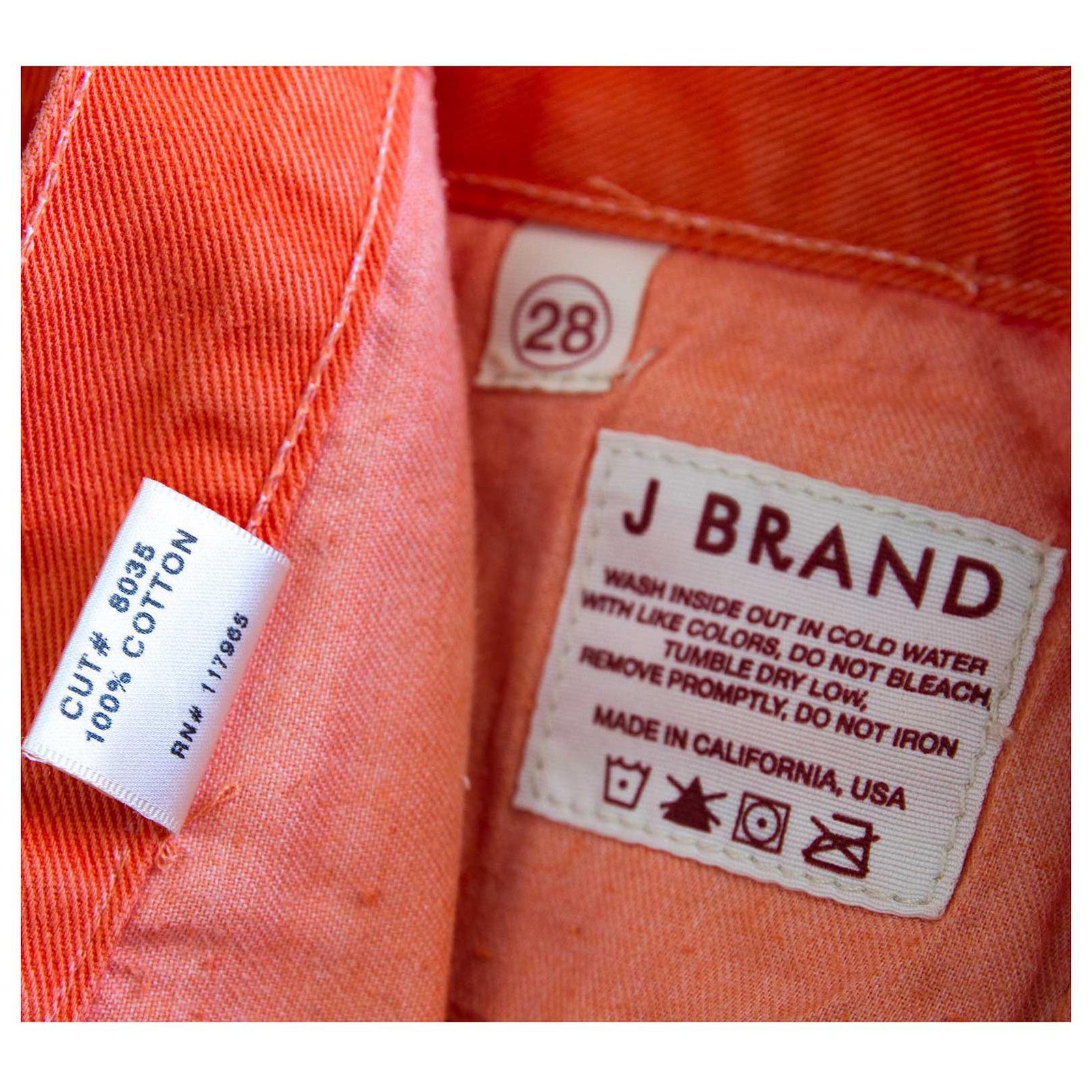 j brand size