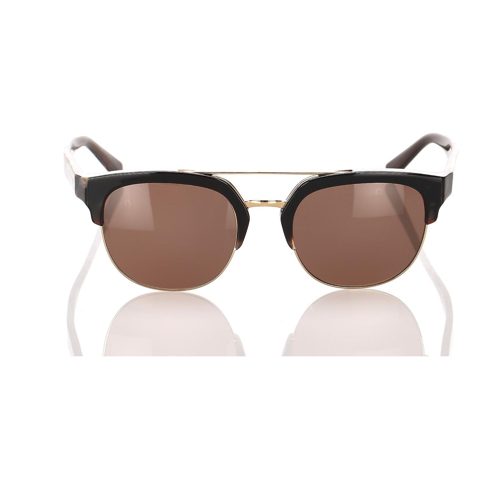 Lunettes De Soleil Dolce & Gabbana DG4512 - Havane Rouge/Marron - Taille 53 - Neuf Avec étiquettes