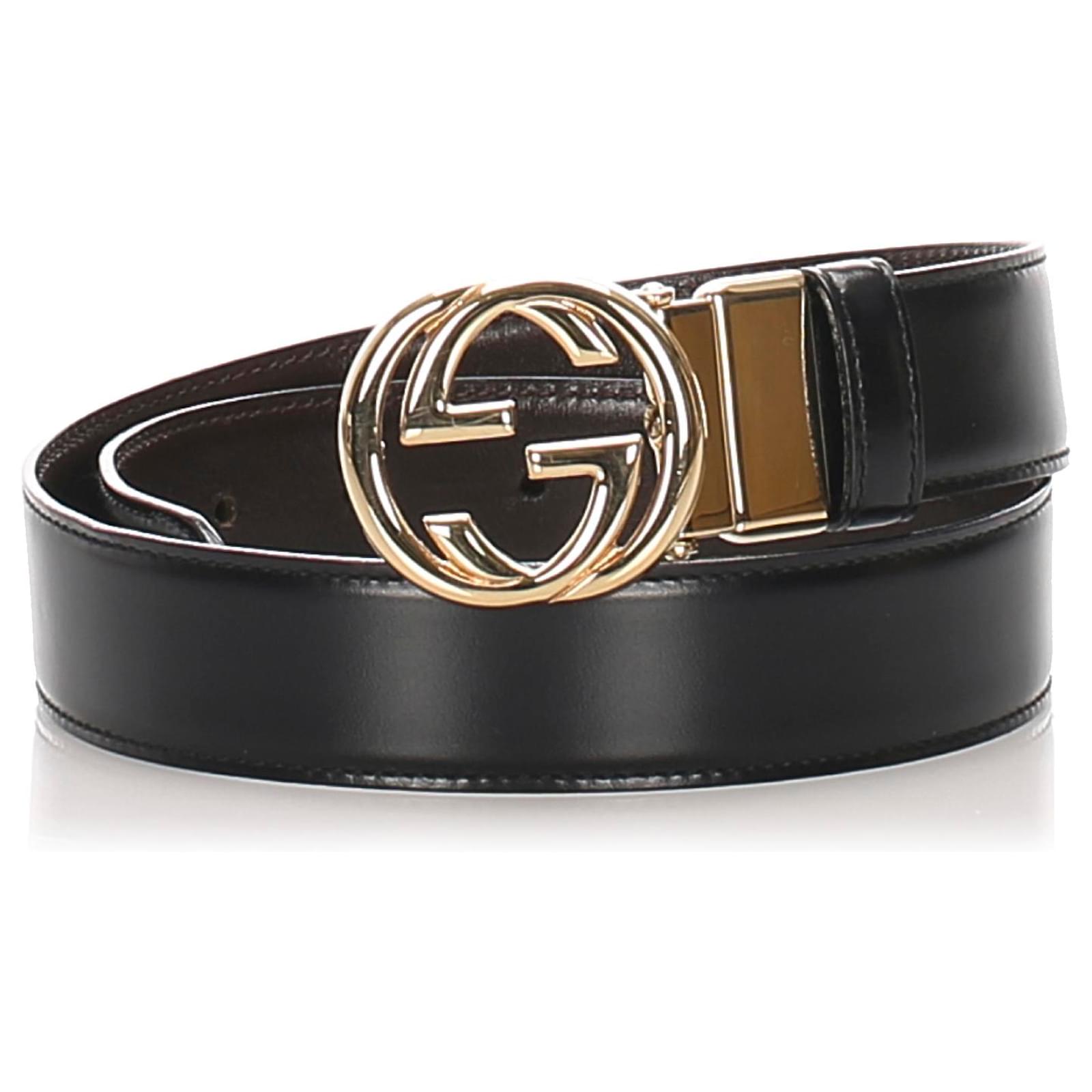 scratched gucci belt