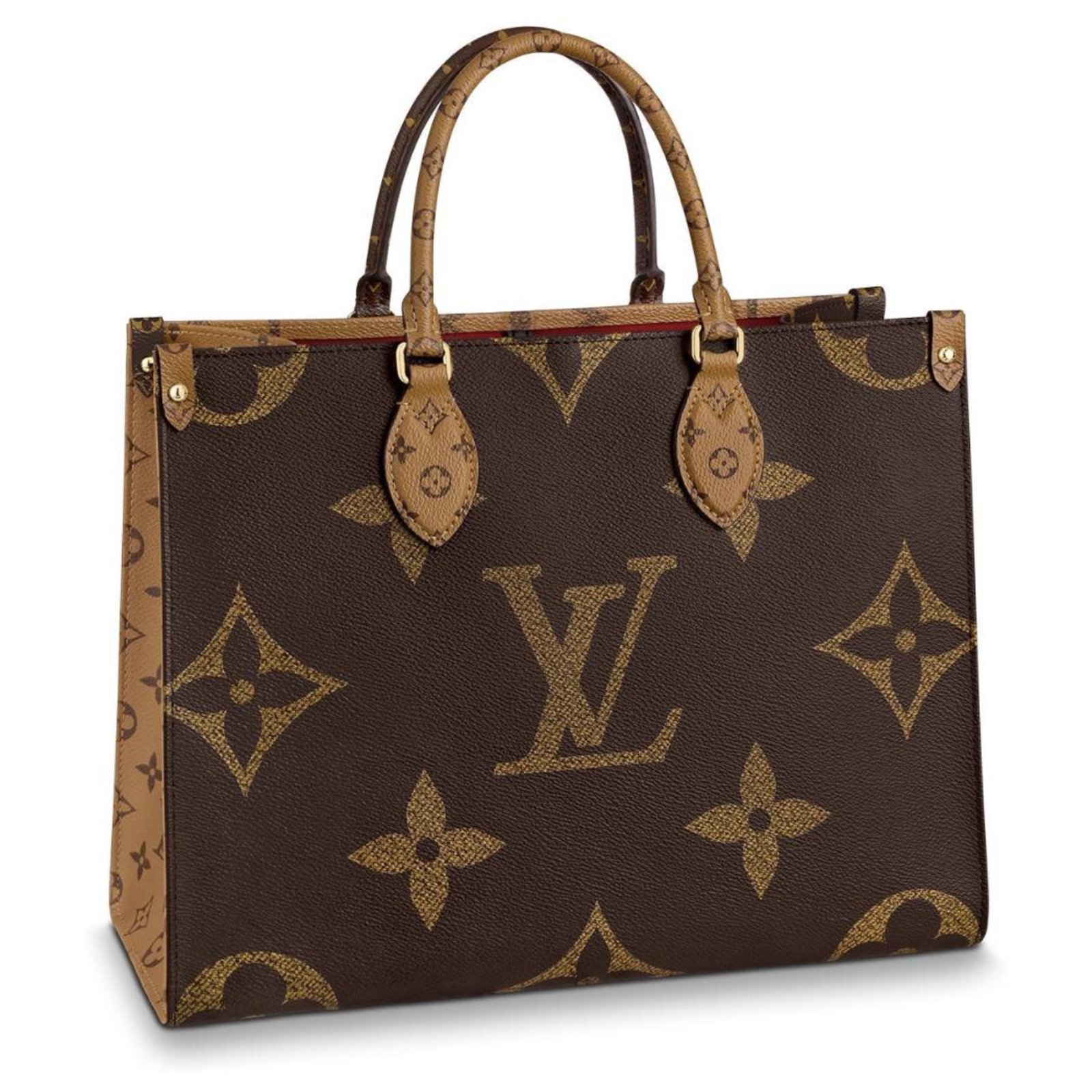 Geronimo leather bag Louis Vuitton Brown in Leather - 38156355