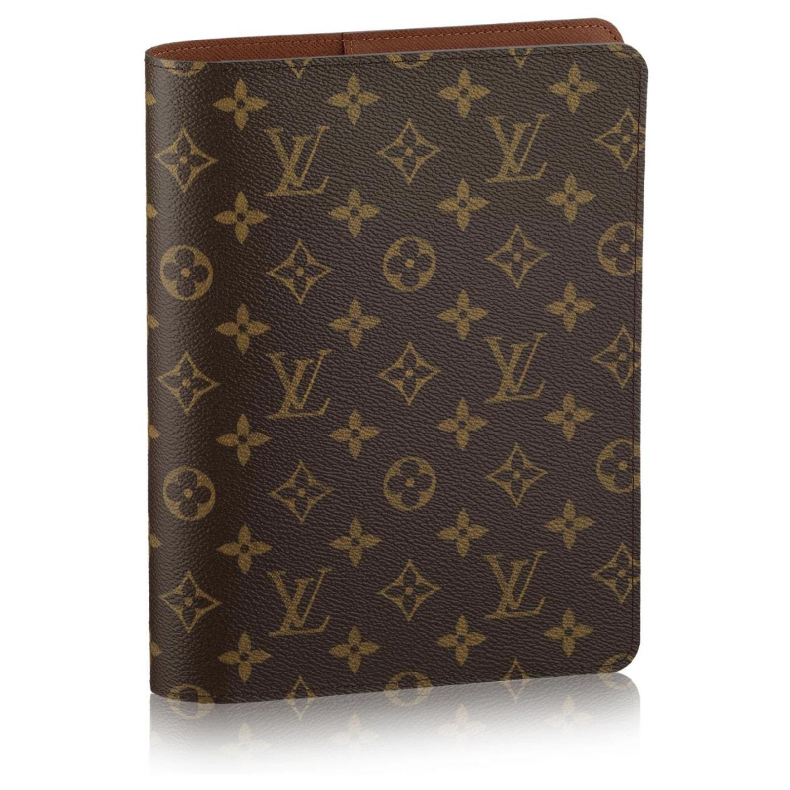 Louis Vuitton LV Agenda Cover new Brown Leather ref.196401 - Joli Closet