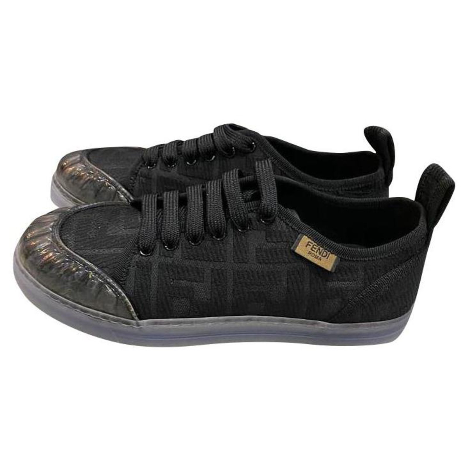 fendi sneakers black
