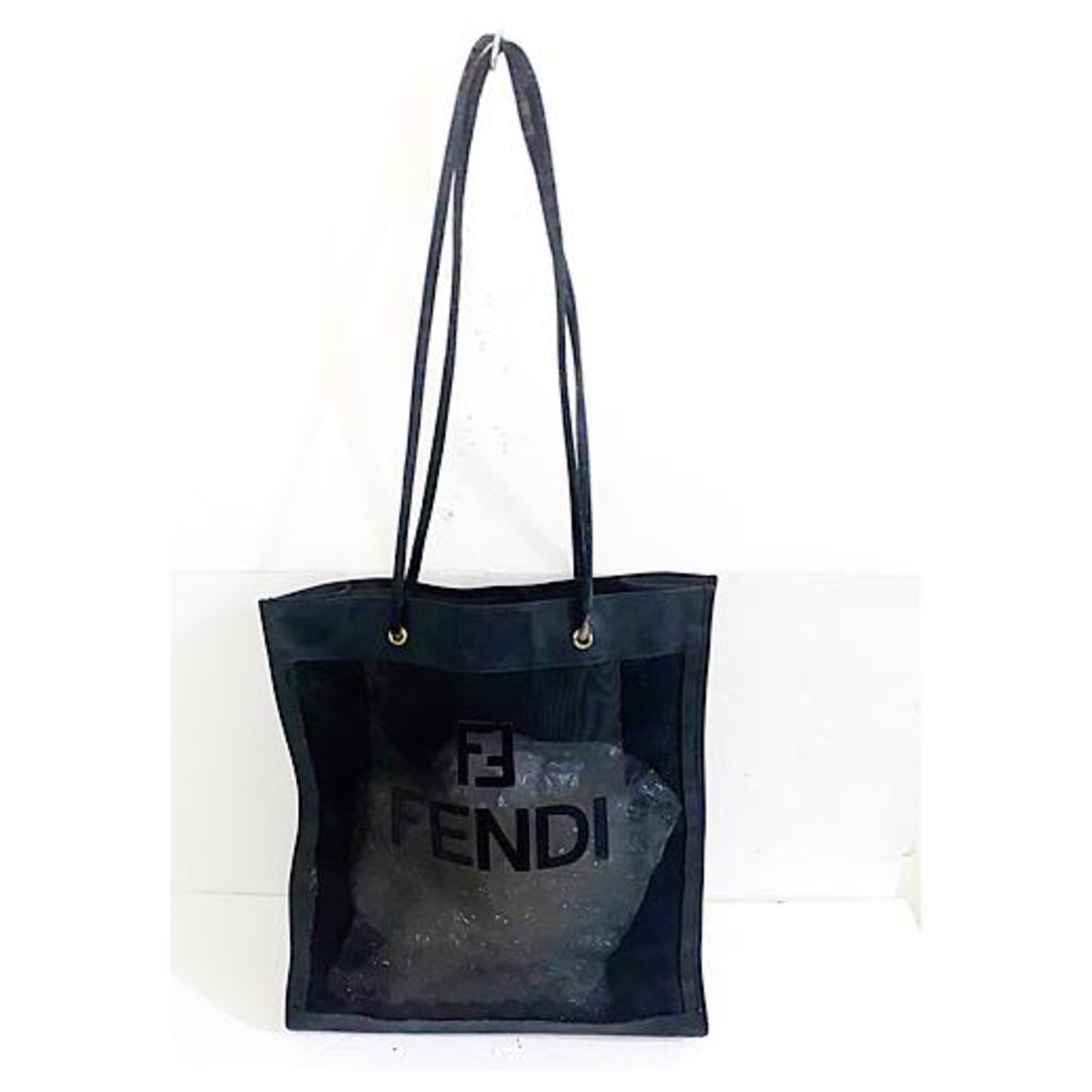 Borsa 2025 fendi trasparente