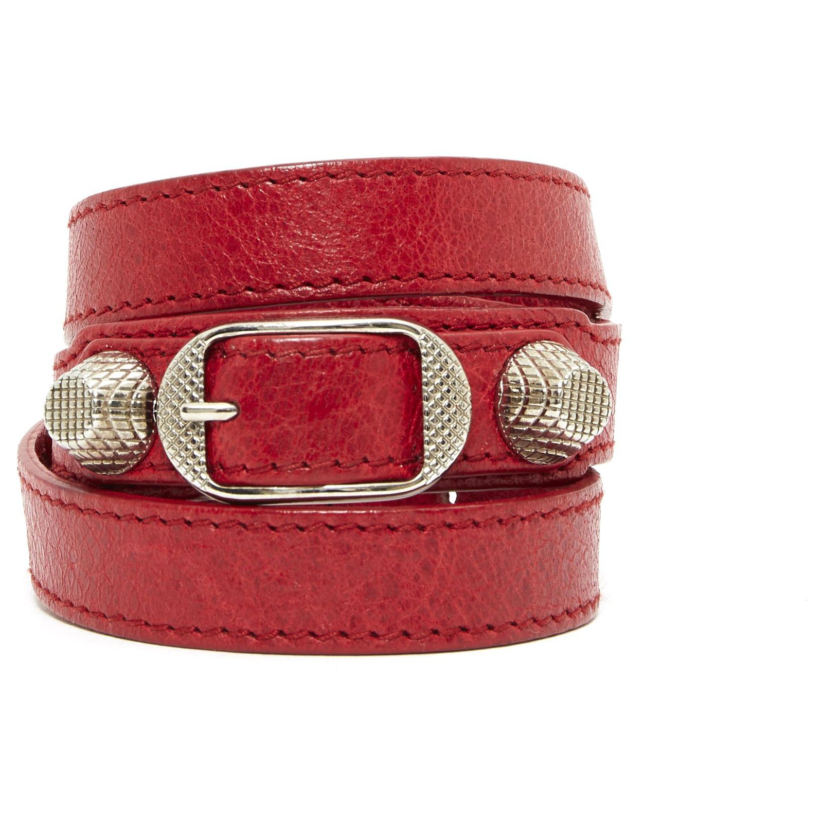 bracelet balenciaga rouge