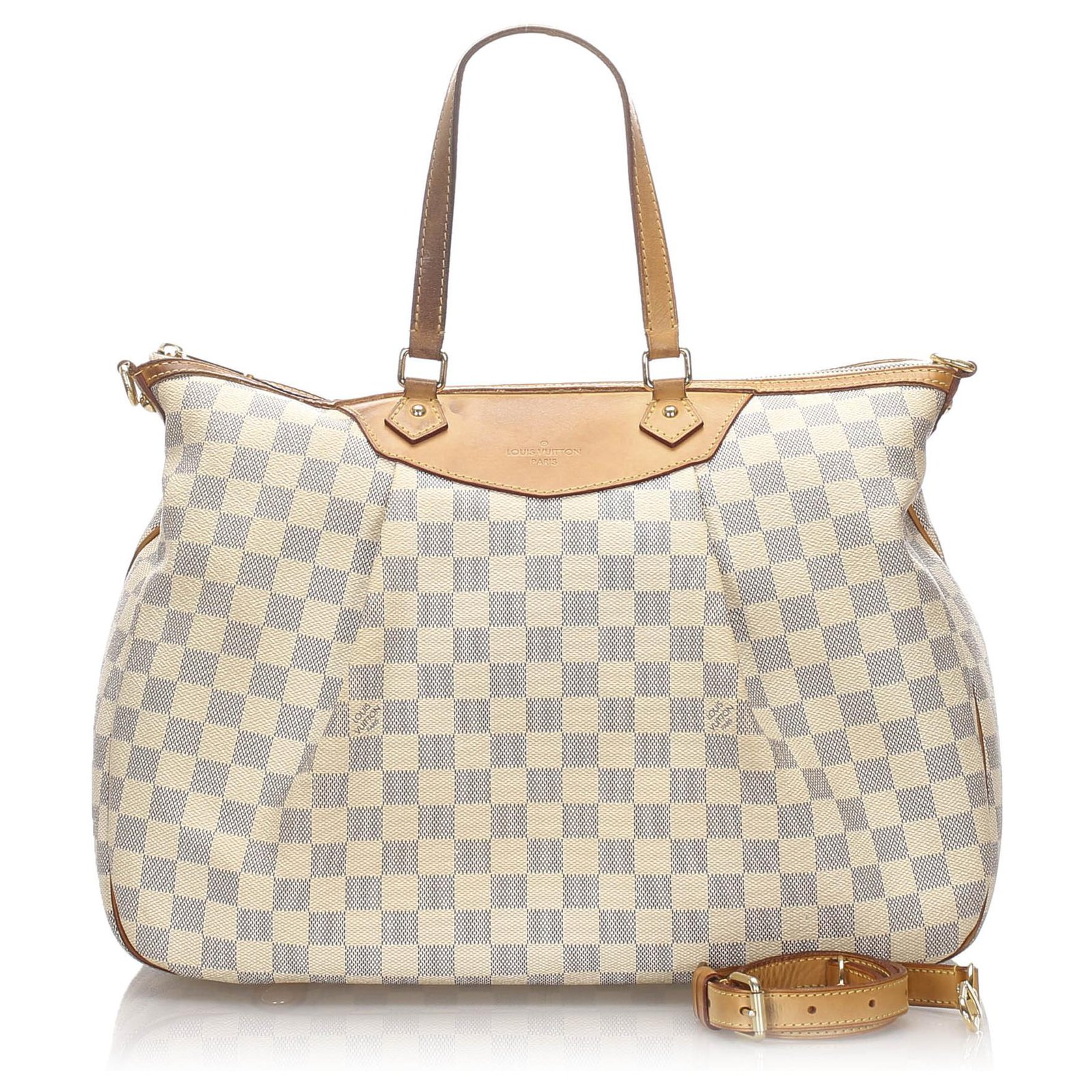 Louis Vuitton Damier Azur Canvas Siracusa GM Bag Louis Vuitton