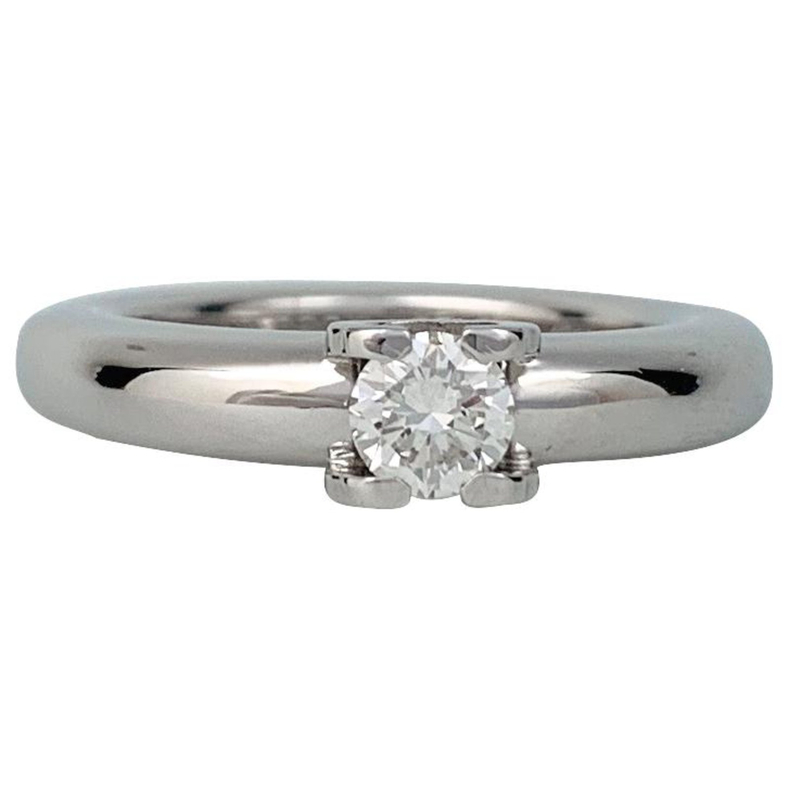 cartier white diamond ring