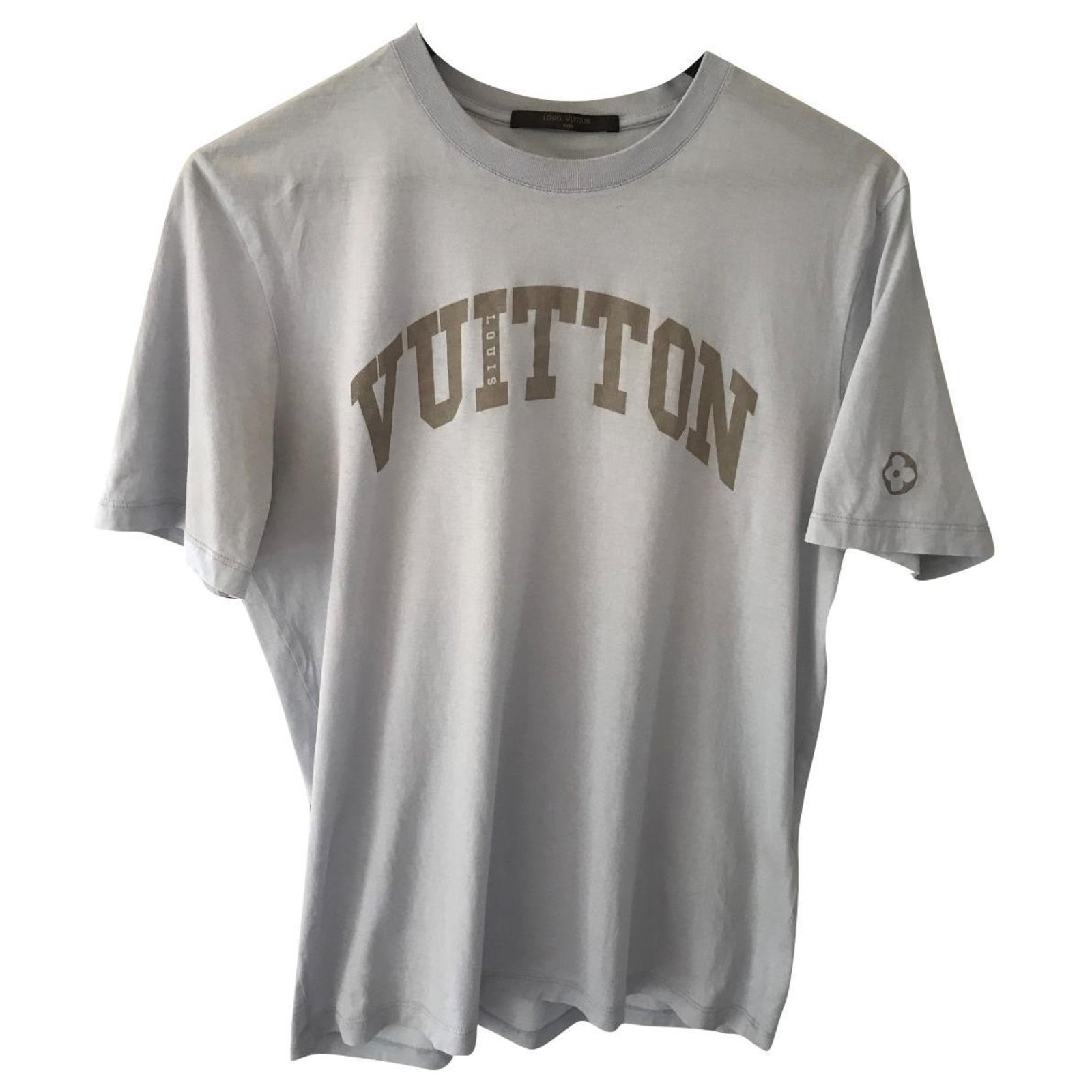Louis Vuitton Tees Grey Cotton ref.198332 - Joli Closet