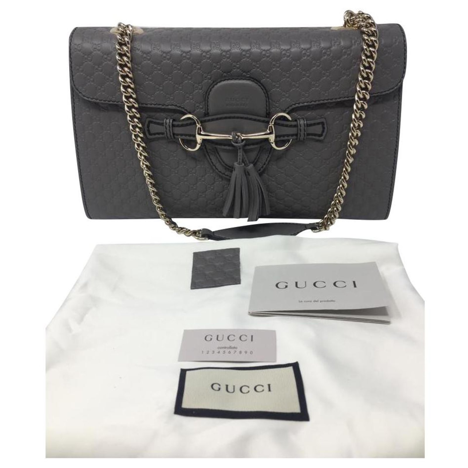 Gucci Gucci emily chain strap bag sac 
