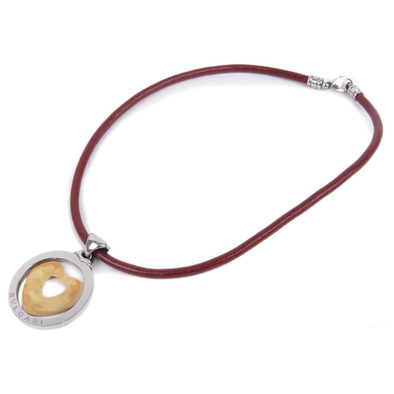 bulgari necklace heart