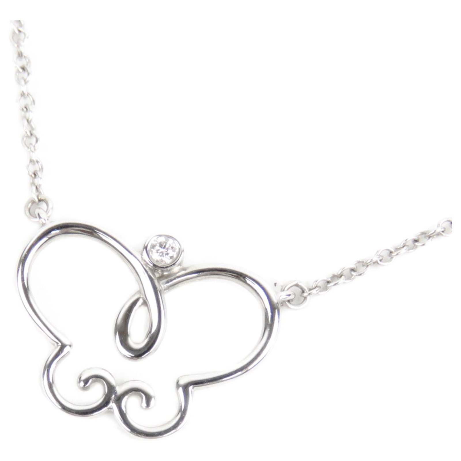 butterfly pendant necklace tiffany
