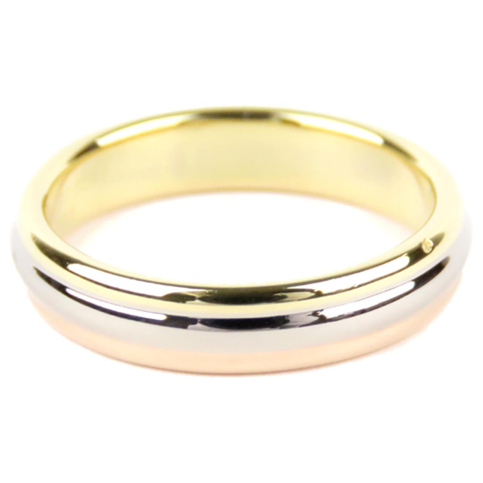 cartier triple band gold ring