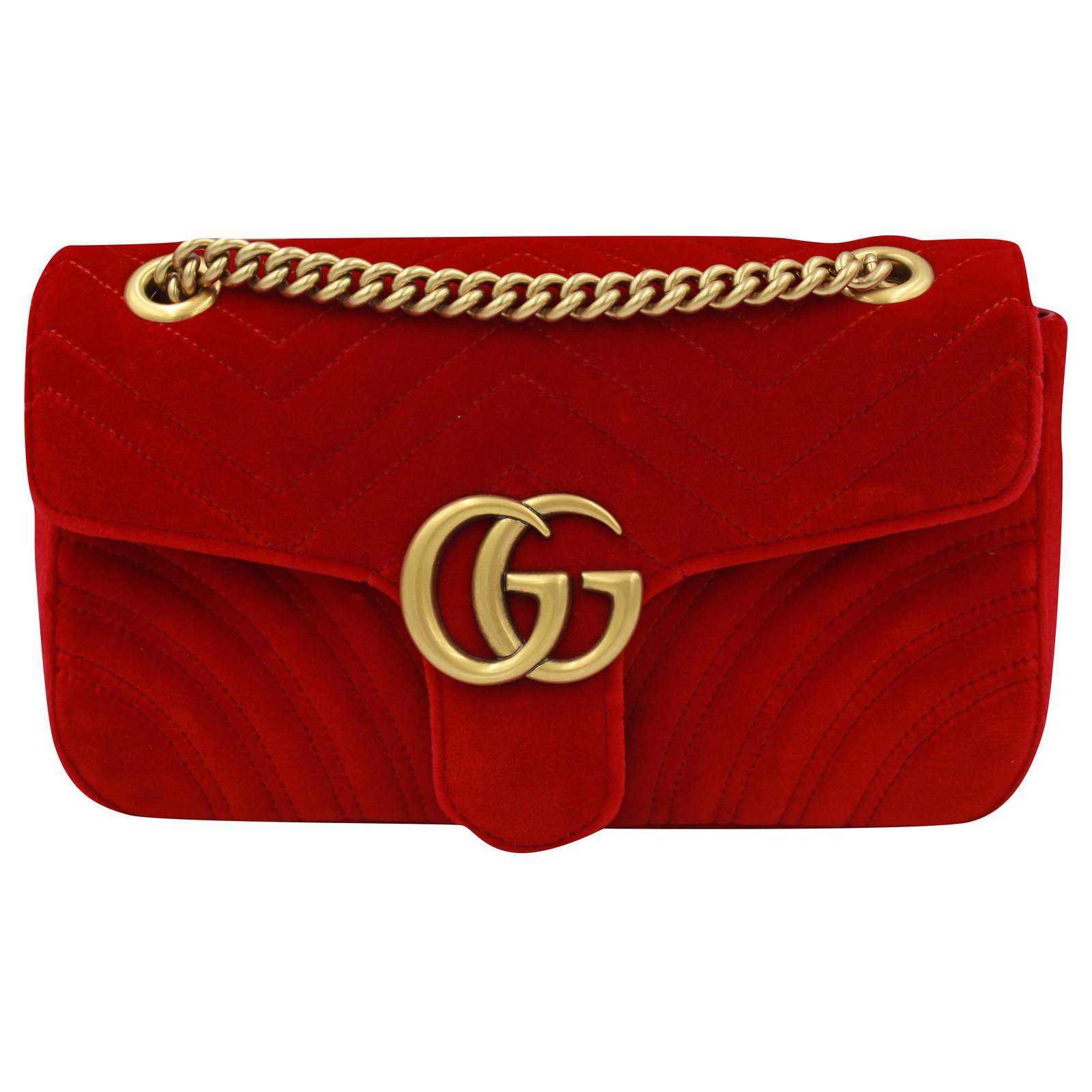 film specielt bevæge sig Red Gucci Velvet Bag | Online www.spora.ws