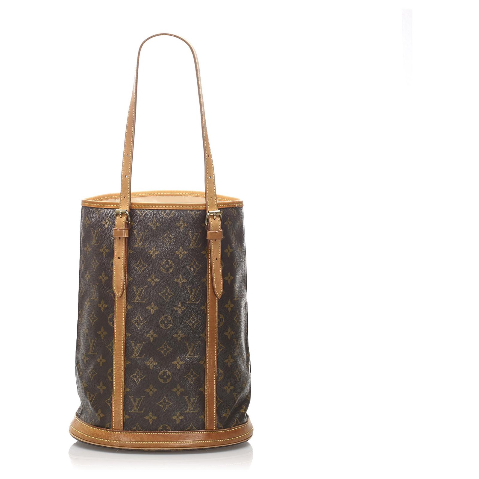 Brown Louis Vuitton Monogram Bucket GM