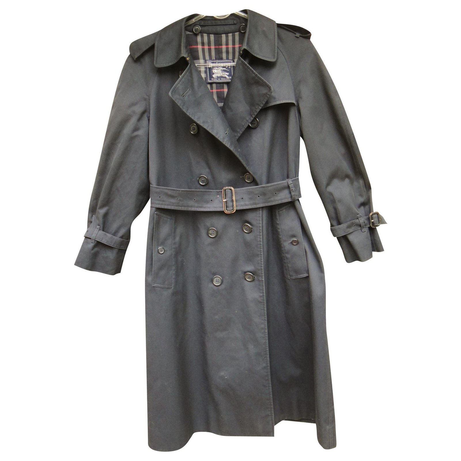 burberry wool lined trench coat
