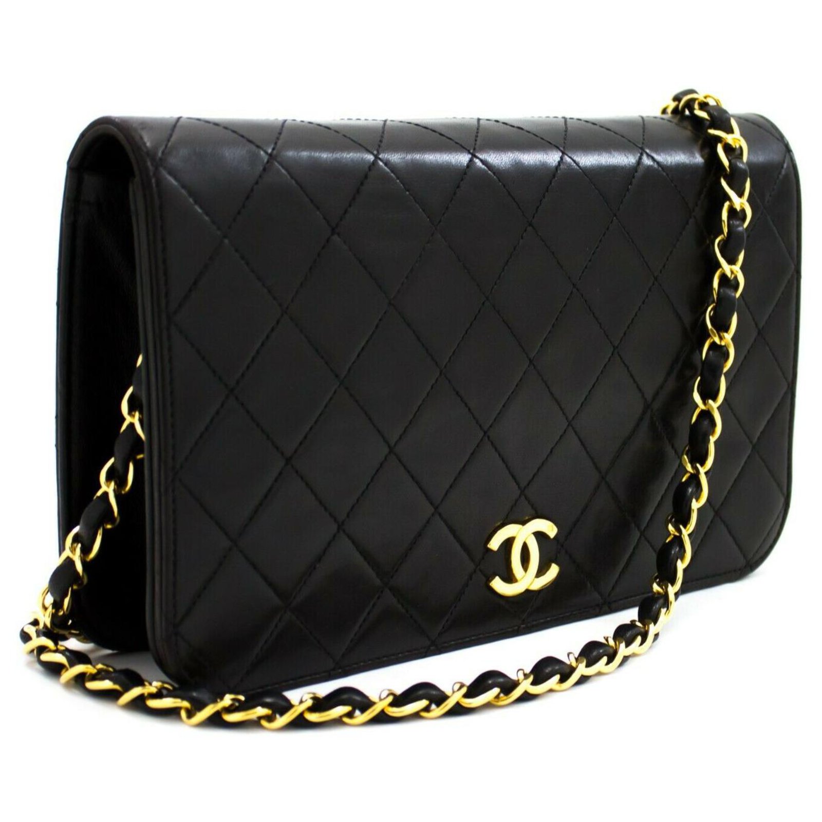 chanel black shoulder bag