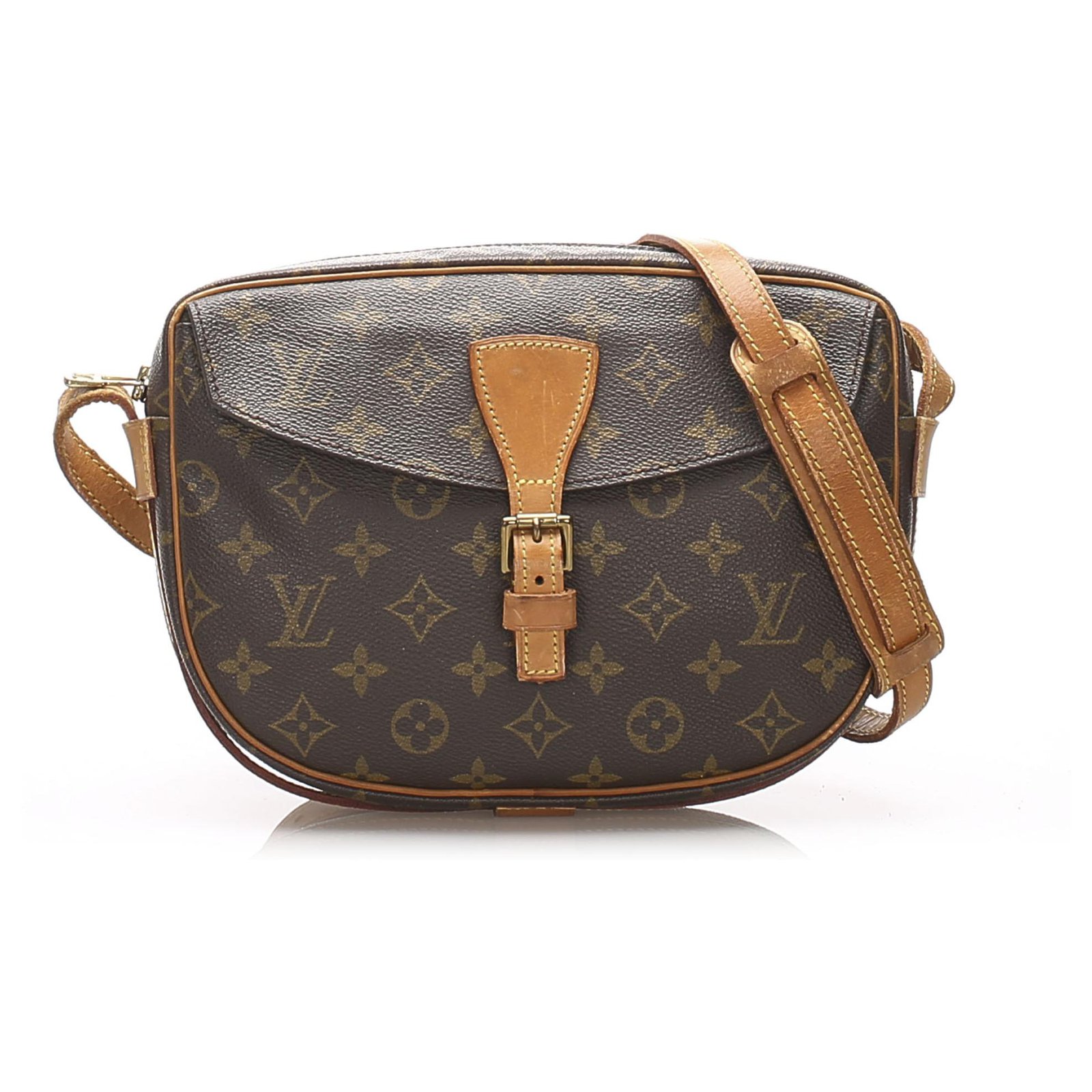 Louis Vuitton Brown, Pattern Print Monogram Jeune Fille