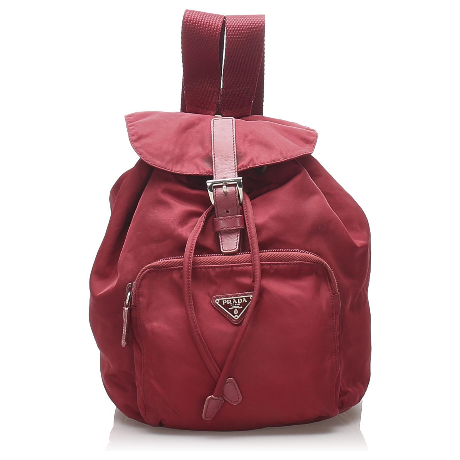 prada drawstring backpack