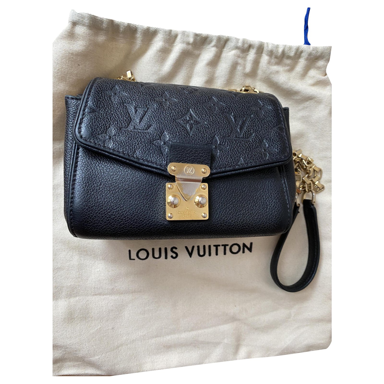 Louis Vuitton Saint Germain BB 2016 Black Leather ref.200202 - Joli Closet