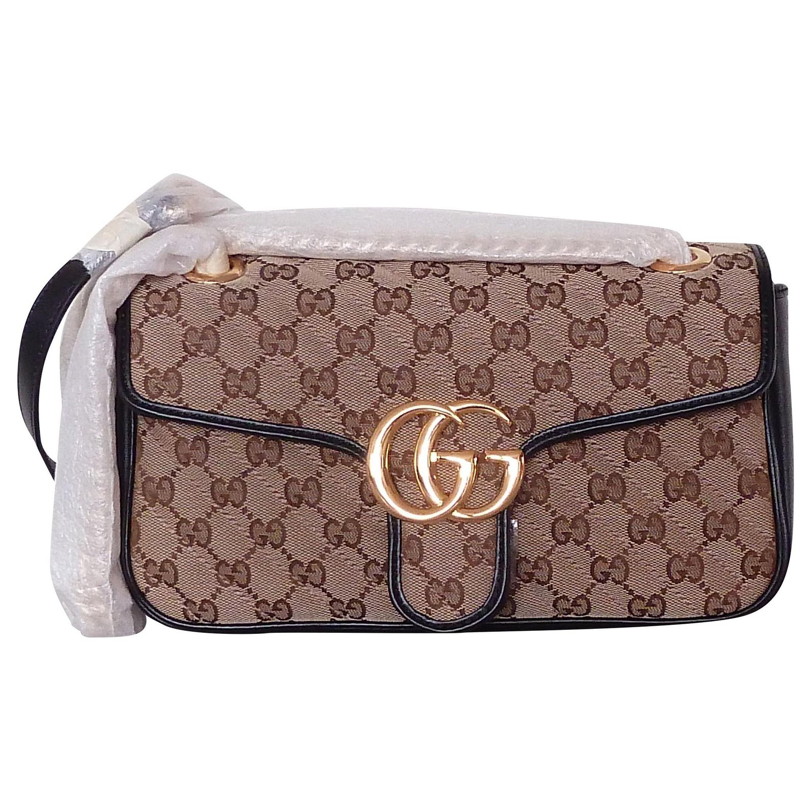 Gucci GUCCI TASCHE MARMONT GG SUPREME Handtaschen Leinwand ...