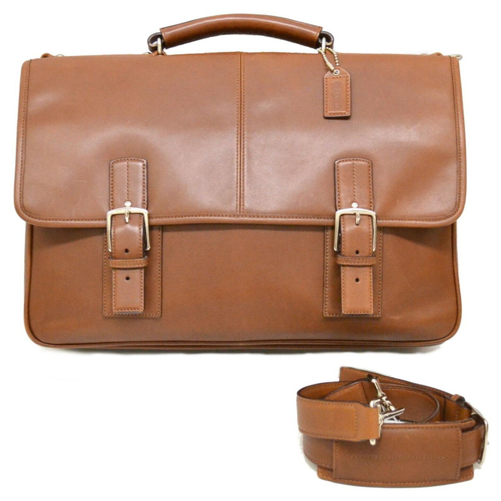 Coach Travel bag Brown Leather - Joli Closet Coach Travel bag Brown Leather - Joli Closet