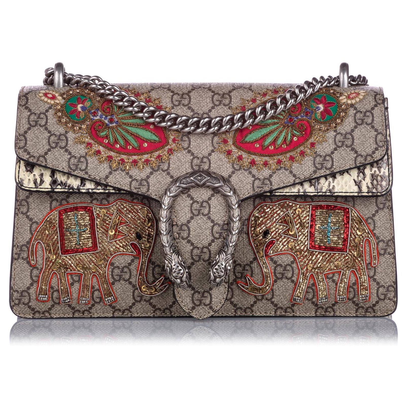 Gucci Dionysus Gg Supreme Elephant Shoulder Bag, $3,900, farfetch.com